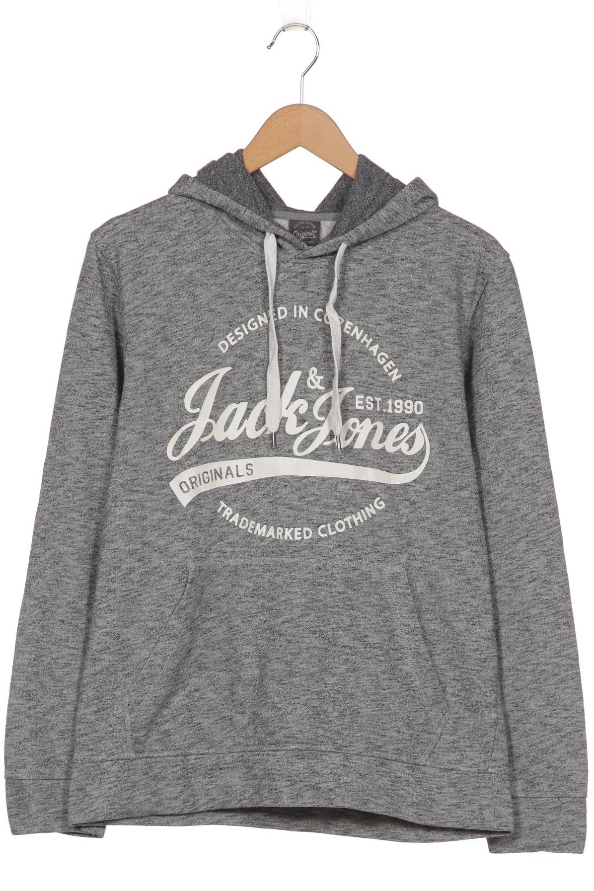 

Jack & Jones Herren Kapuzenpullover, grau, Gr. 52