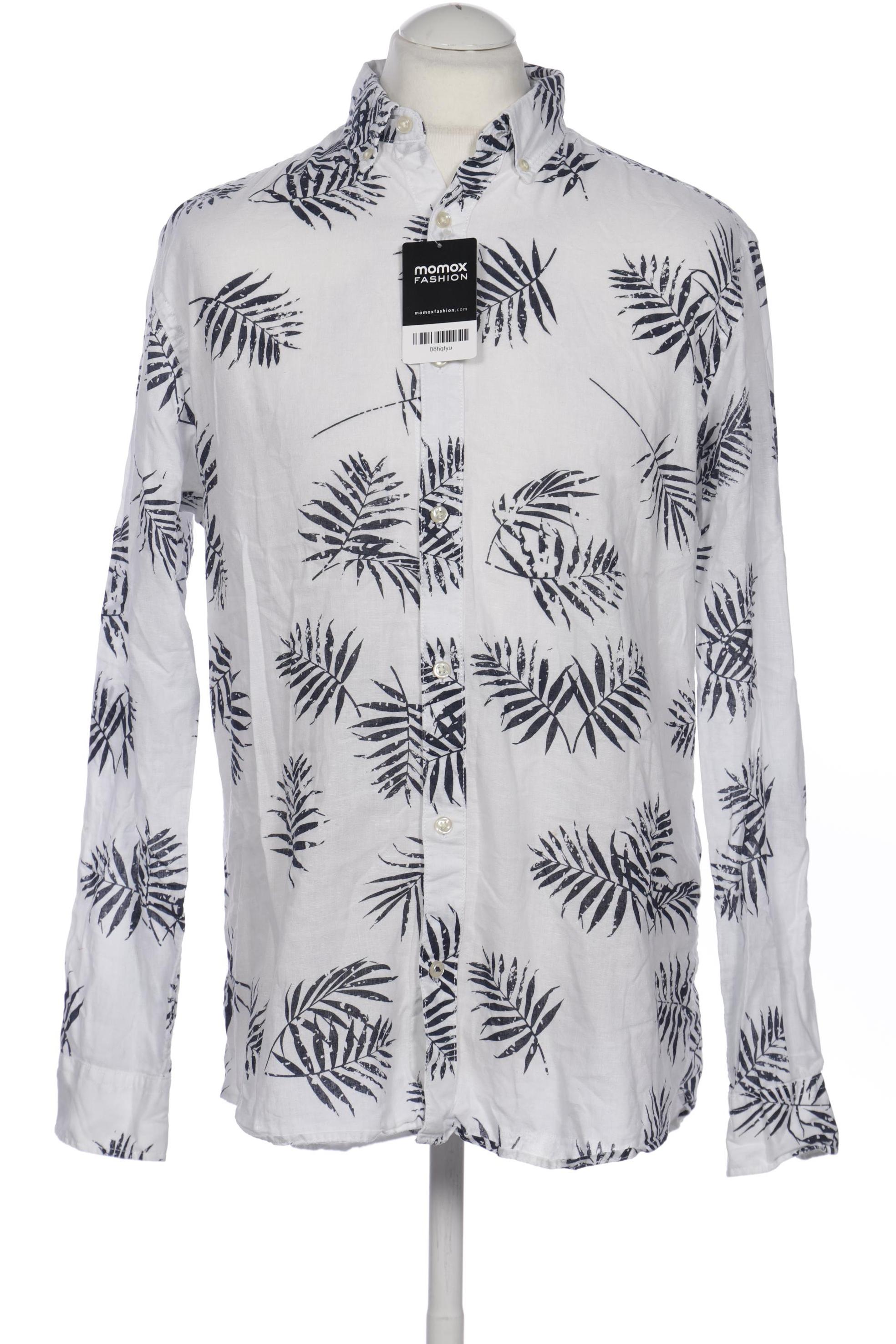 

JACK & JONES Herren Hemd, weiß