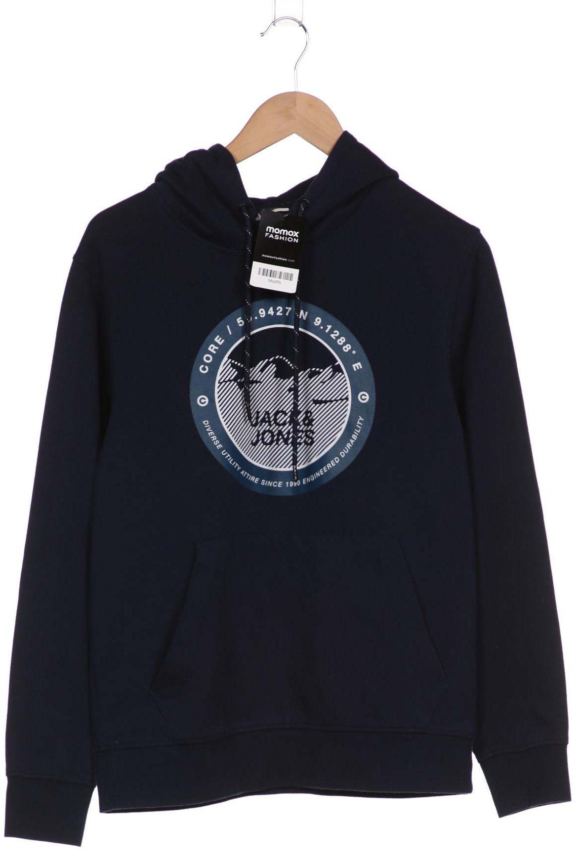 

Jack & Jones Herren Kapuzenpullover, marineblau, Gr. 48
