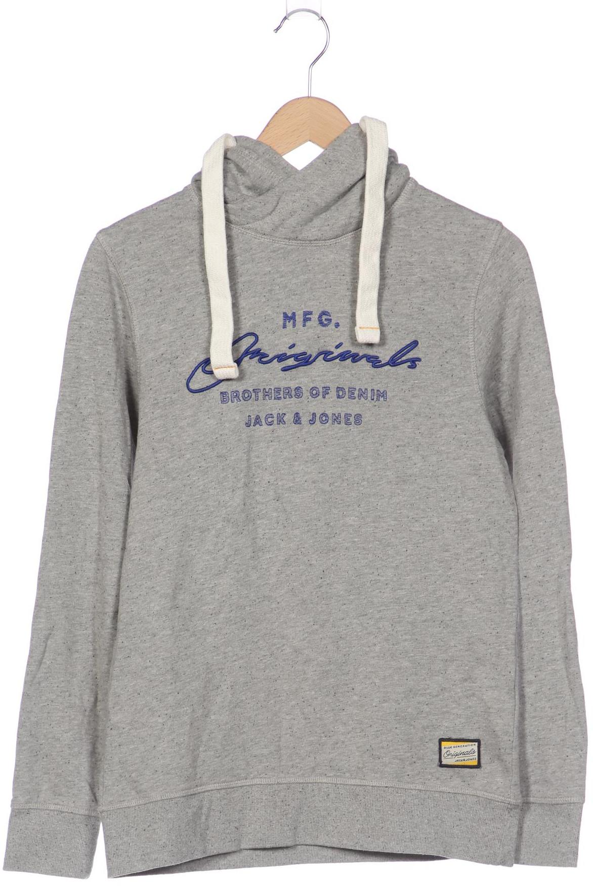 

Jack & Jones Herren Kapuzenpullover, grau, Gr. 48