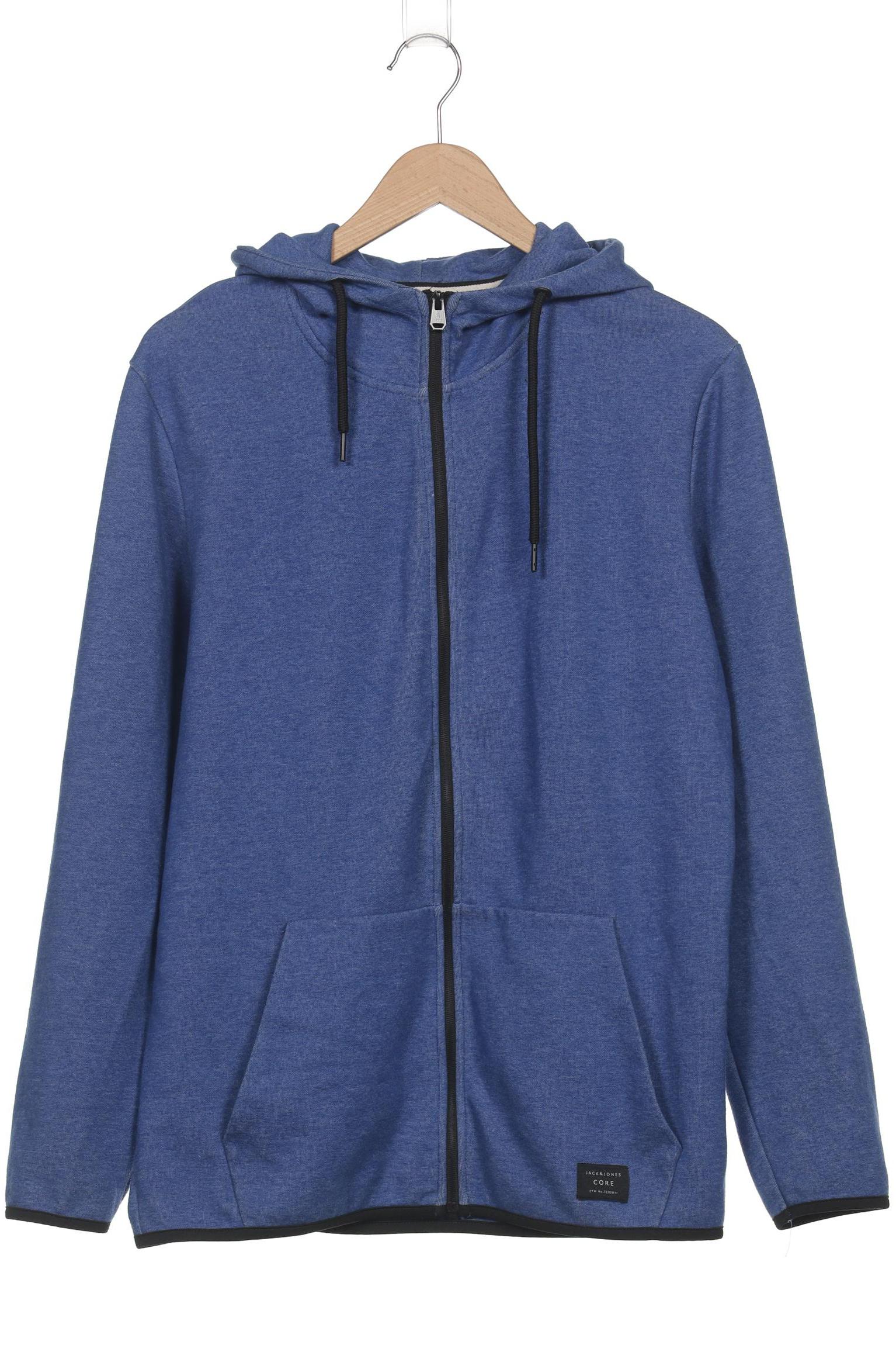 

Jack & Jones Herren Kapuzenpullover, blau, Gr. 52