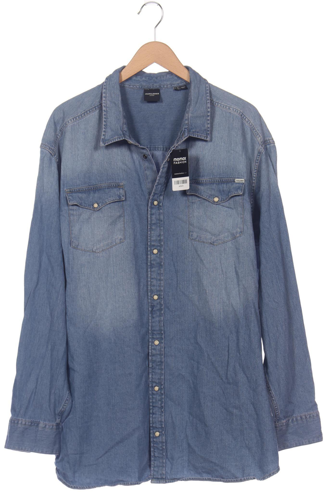 

Jack & Jones Herren Hemd, blau, Gr. 62