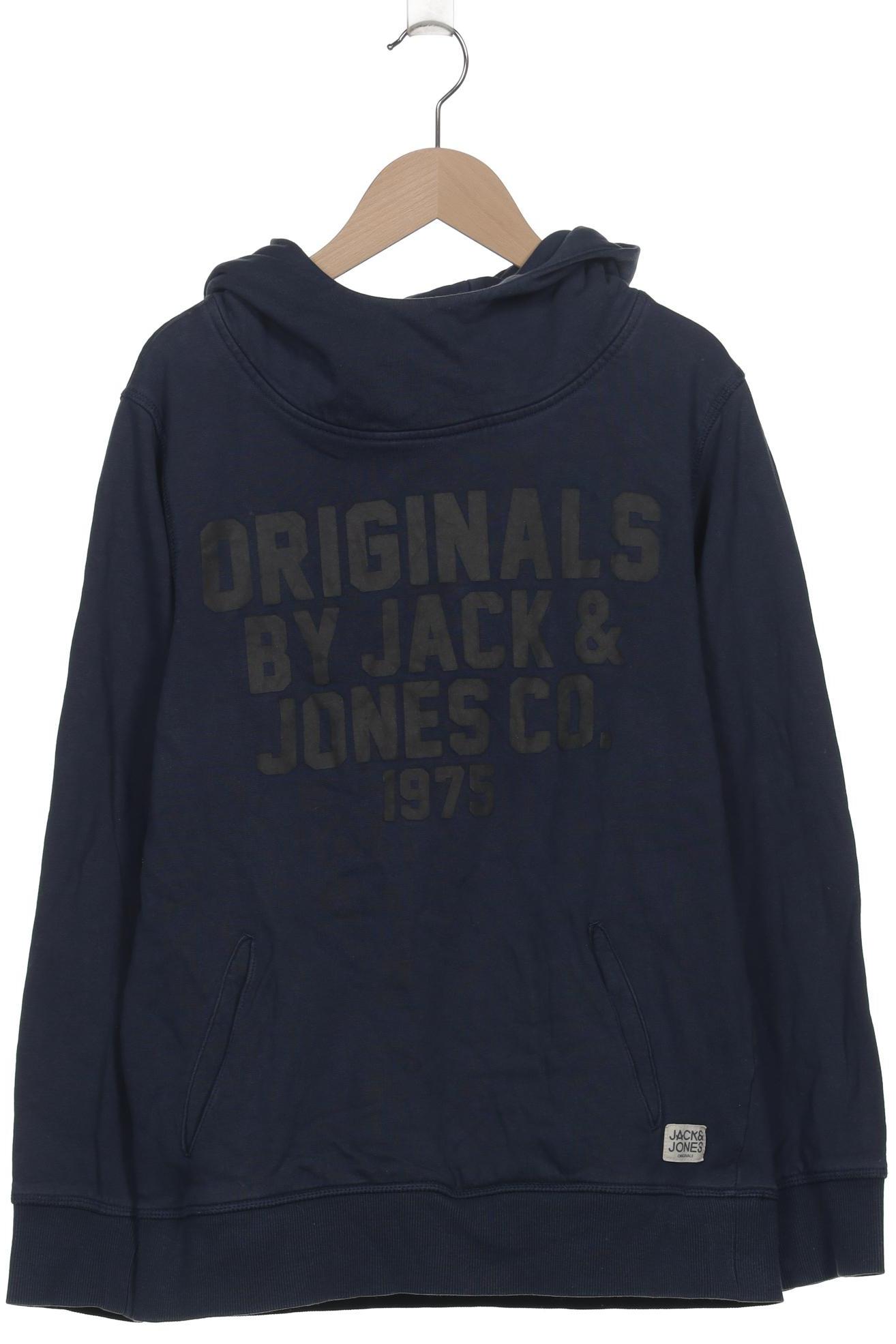 

Jack & Jones Herren Kapuzenpullover, marineblau, Gr. 46