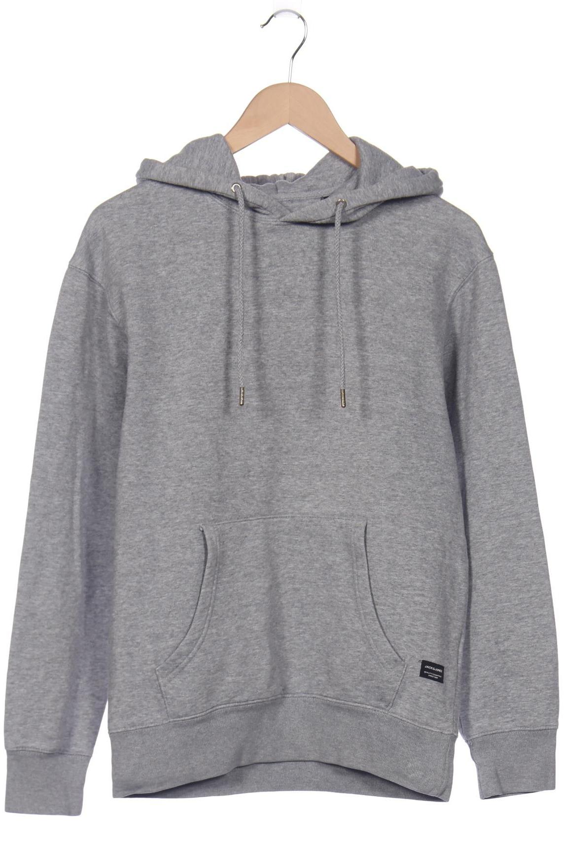 

Jack & Jones Herren Kapuzenpullover, grau, Gr. 46