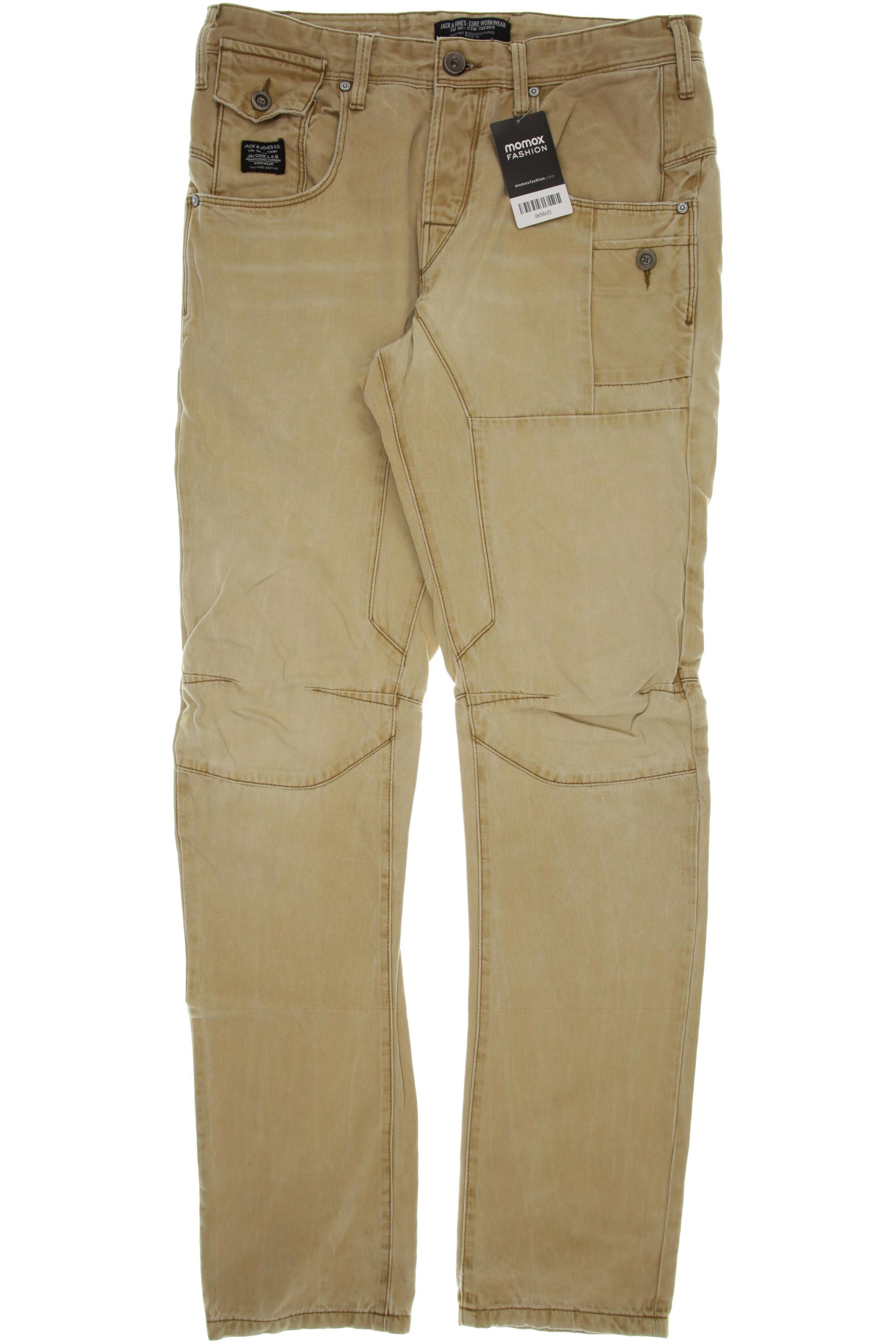 

Jack & Jones Herren Jeans, beige, Gr. 31
