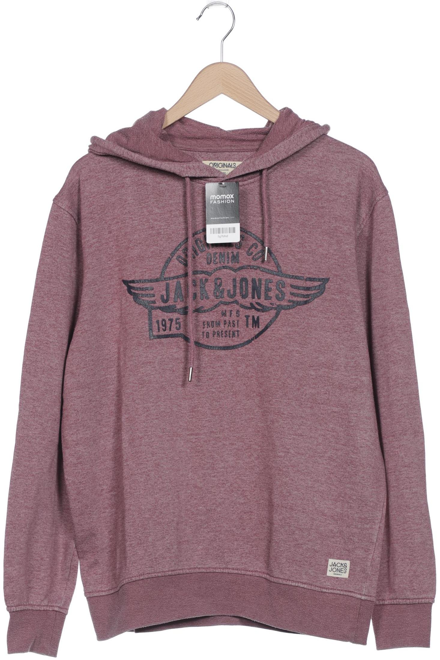 

JACK & JONES Herren Kapuzenpullover, pink