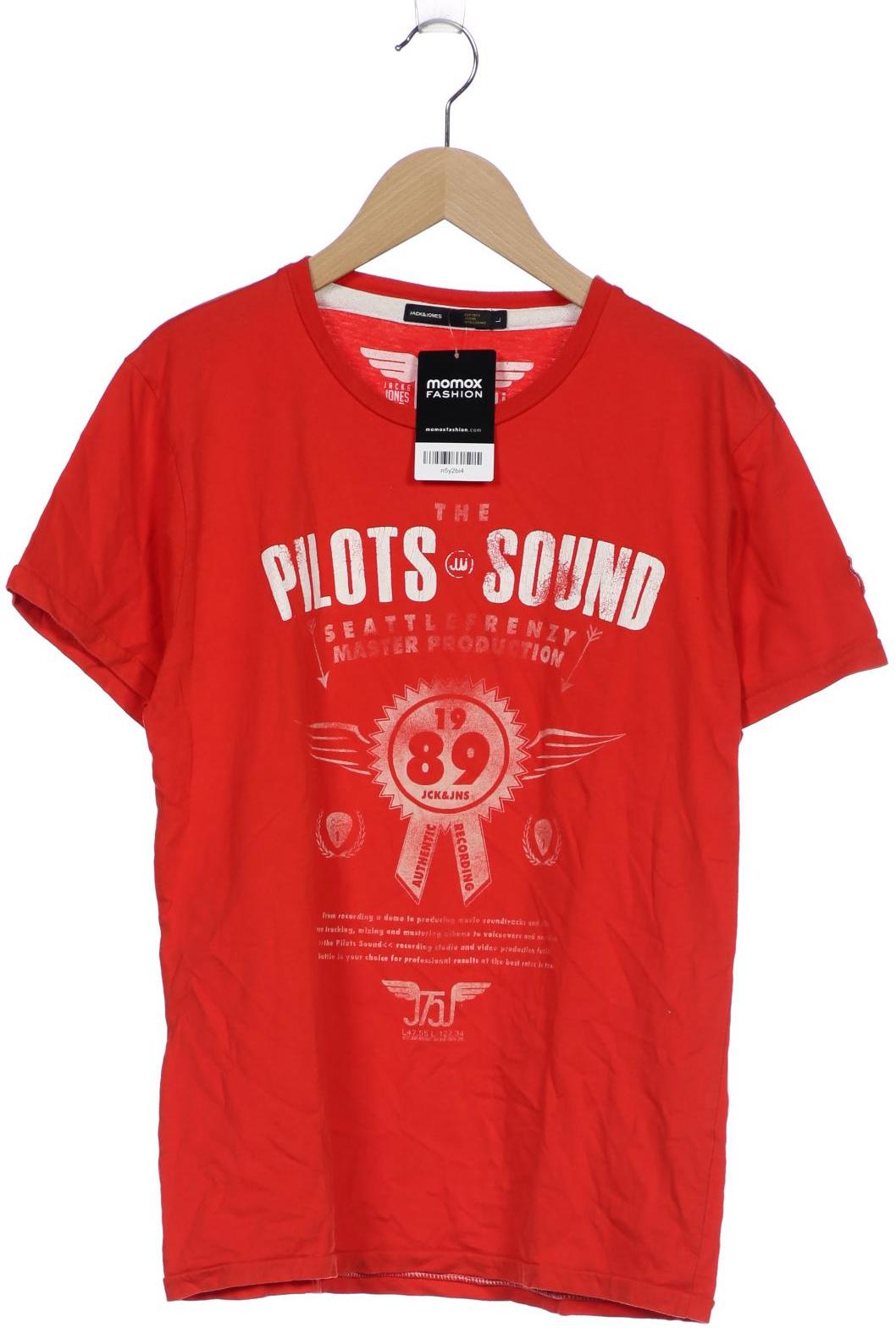 

Jack & Jones Herren T-Shirt, rot, Gr. 52