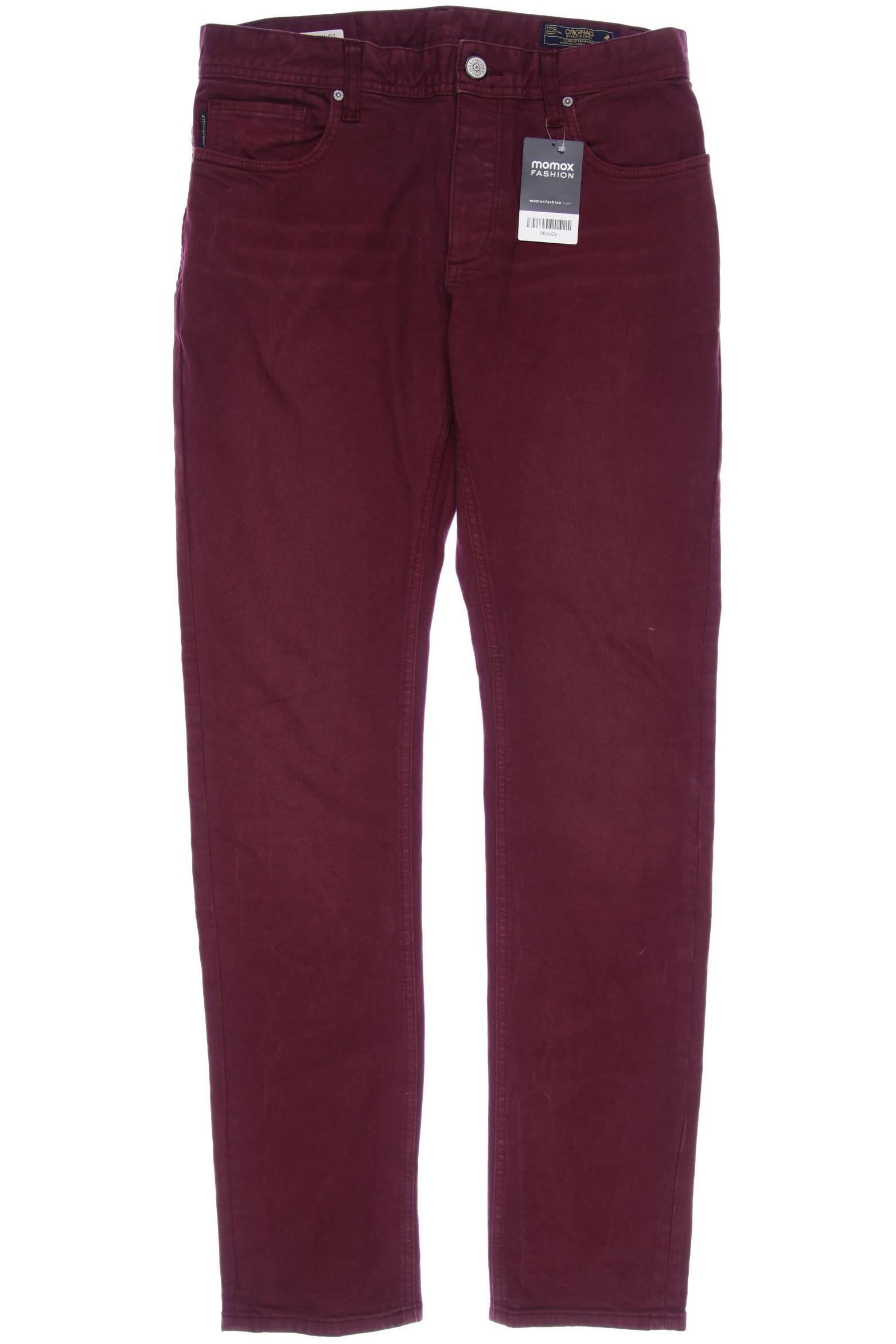 

JACK & JONES Herren Jeans, bordeaux