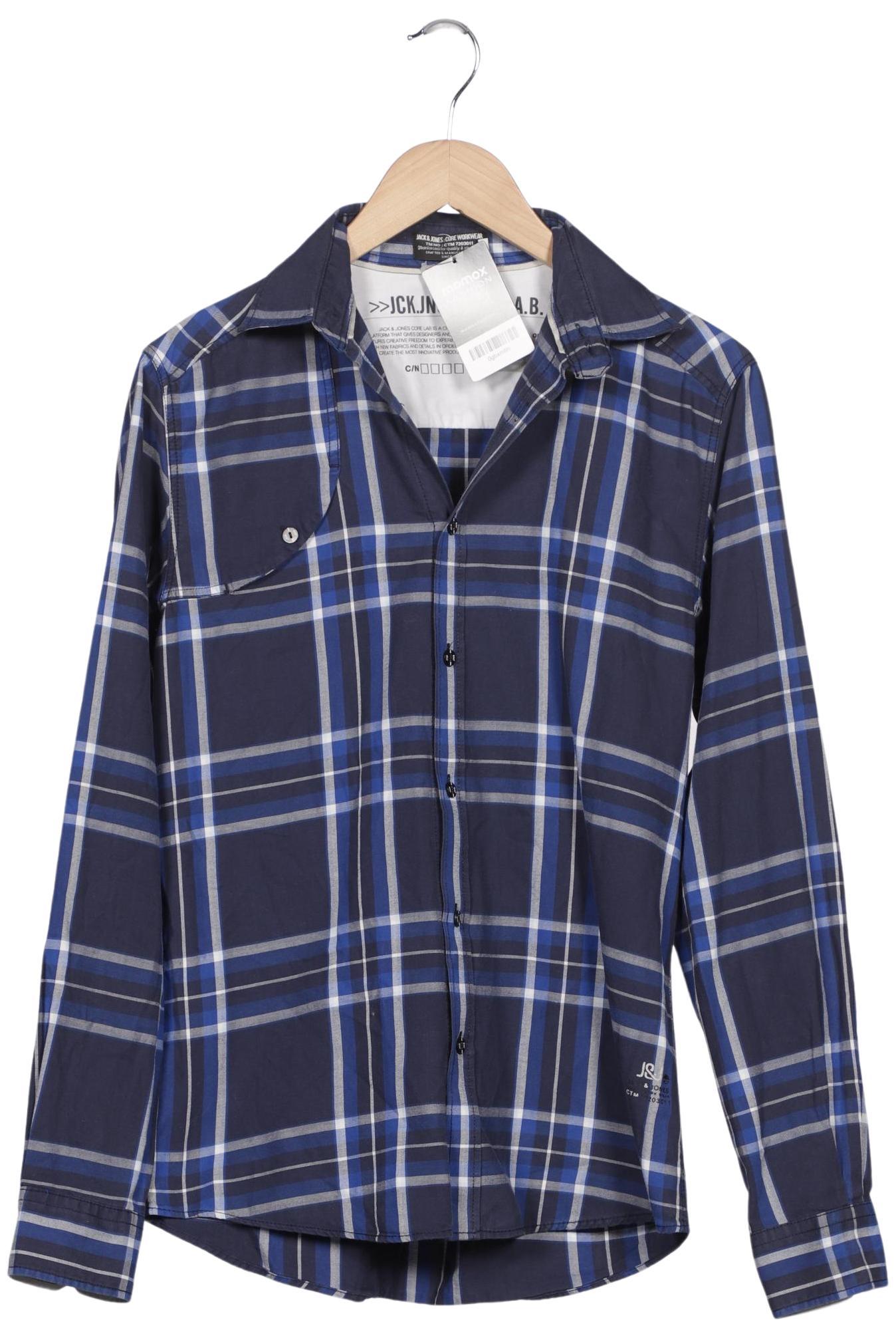 

Jack & Jones Herren Hemd, marineblau, Gr. 46