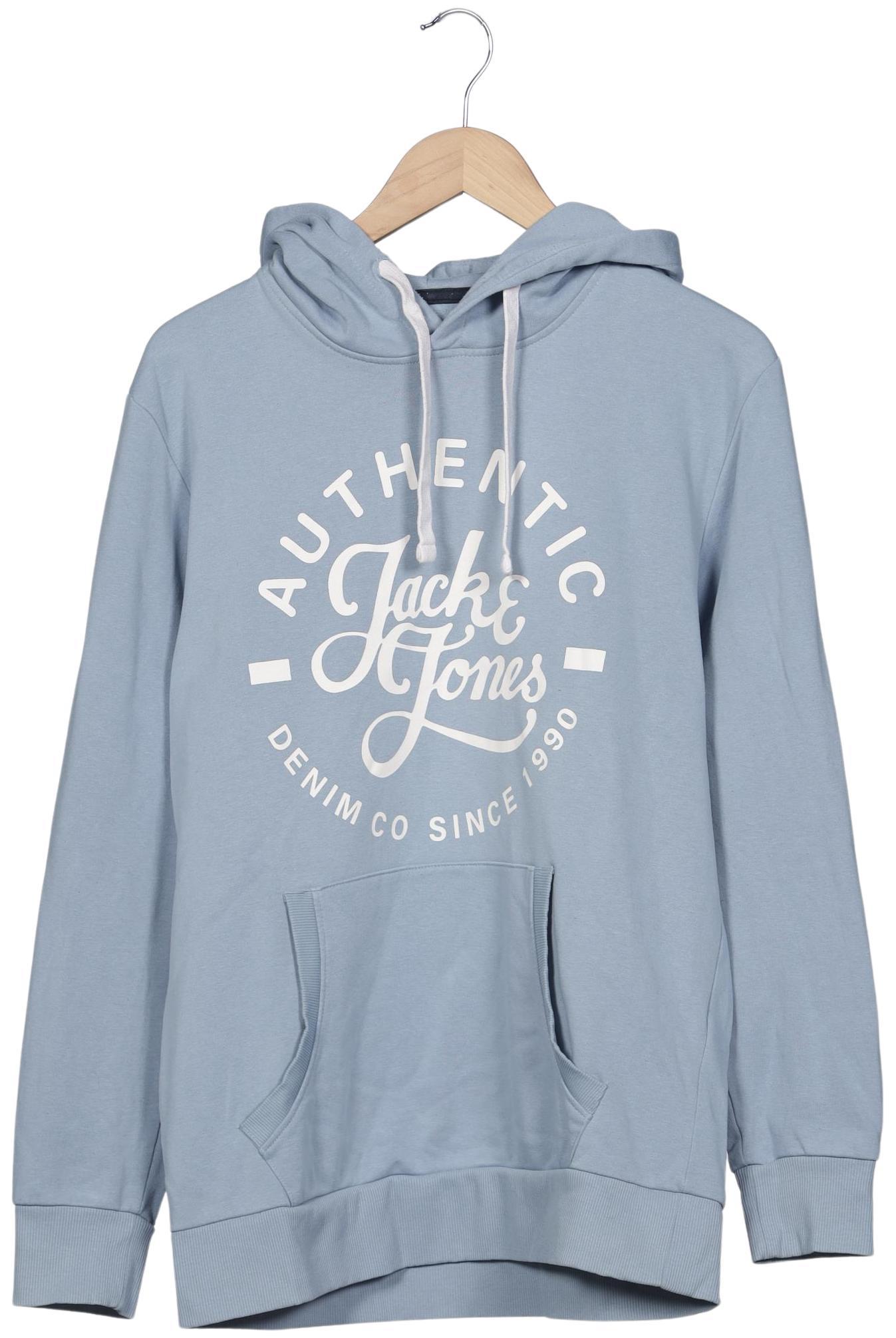 Thumbnail - Jack &amp; Jones Herren Kapuzenpullover, hellblau, Gr. 52