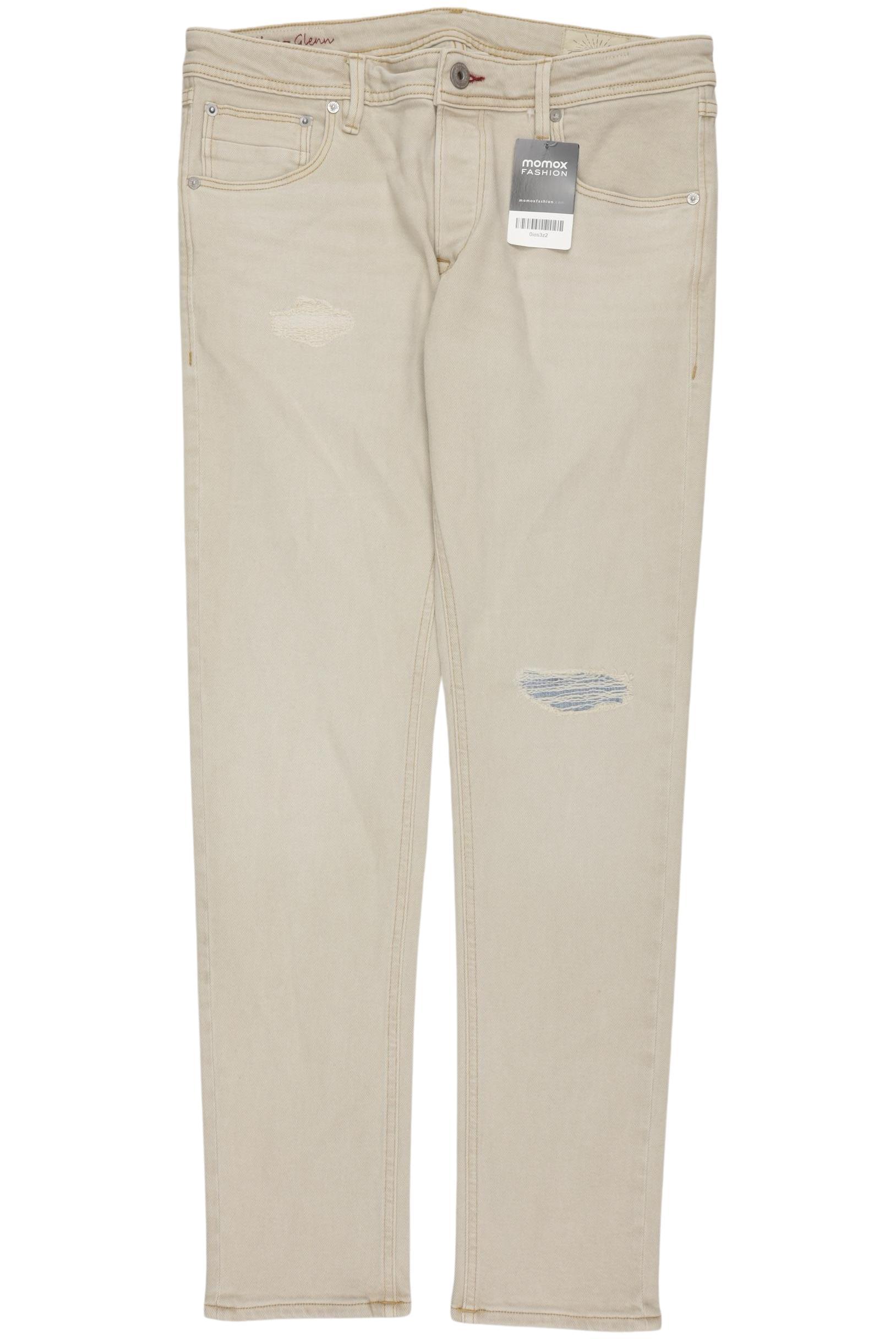 

Jack & Jones Herren Jeans, beige, Gr. 32