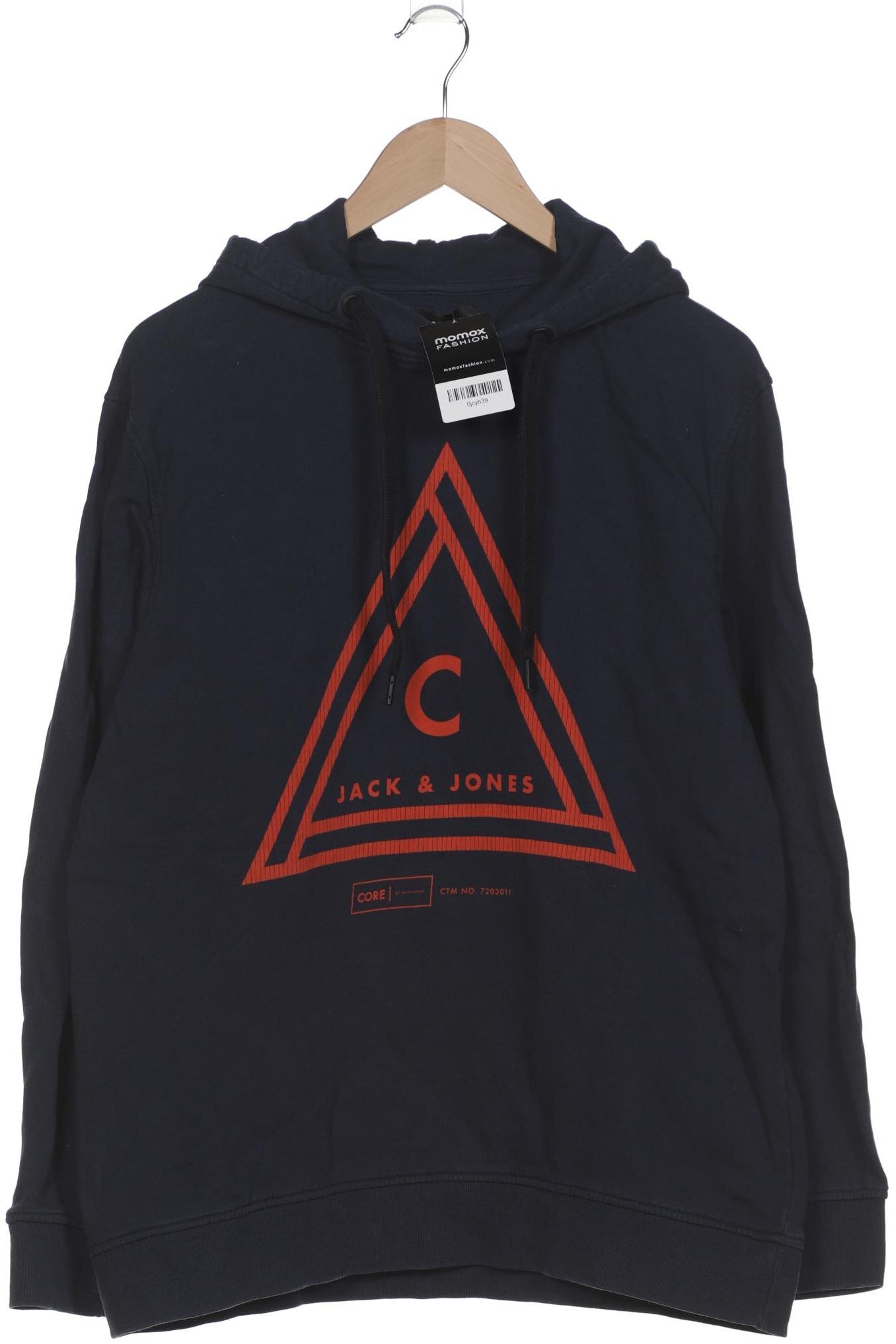

Jack & Jones Herren Kapuzenpullover, marineblau, Gr. 54