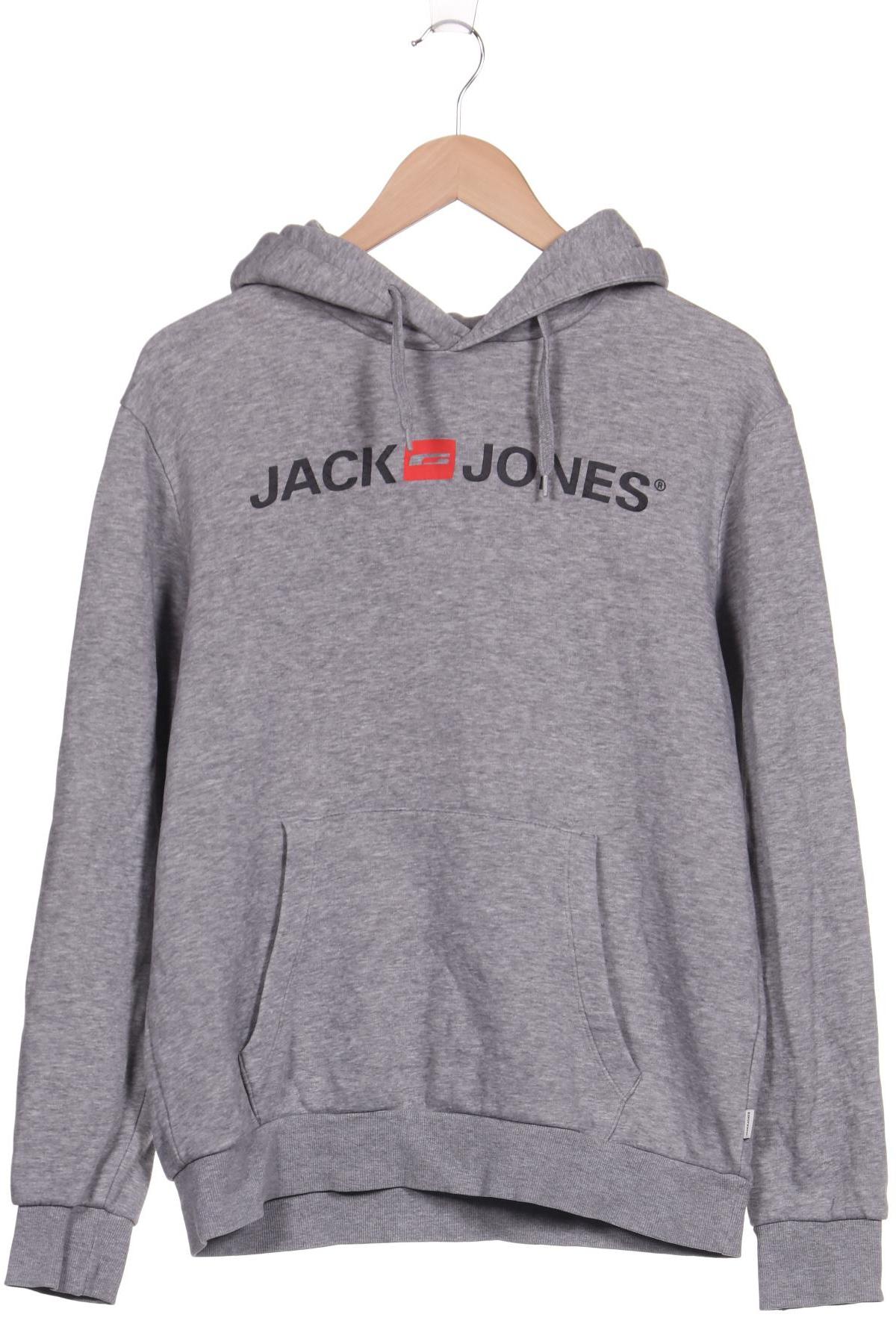 

JACK & JONES Herren Kapuzenpullover, grau