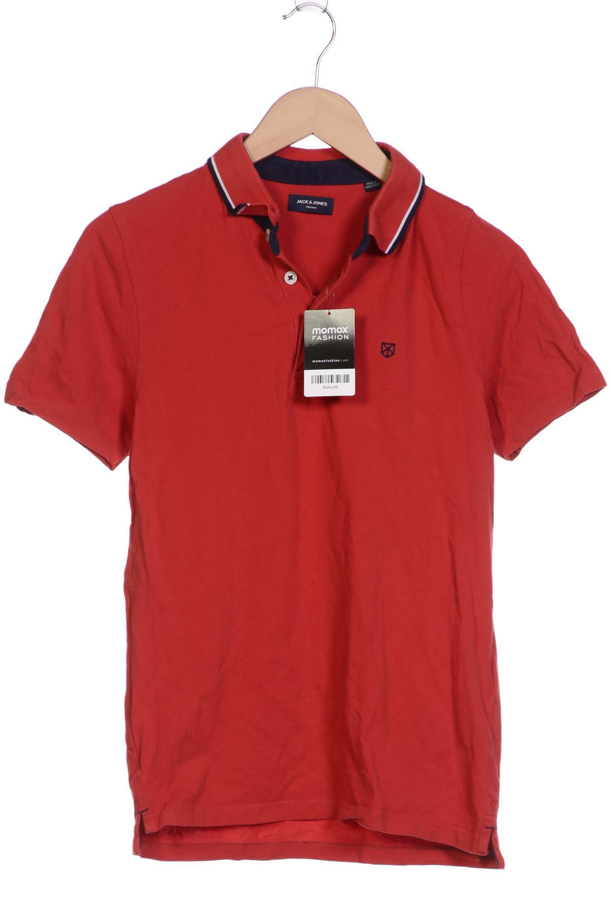 

Jack & Jones Herren Poloshirt, rot, Gr. 46