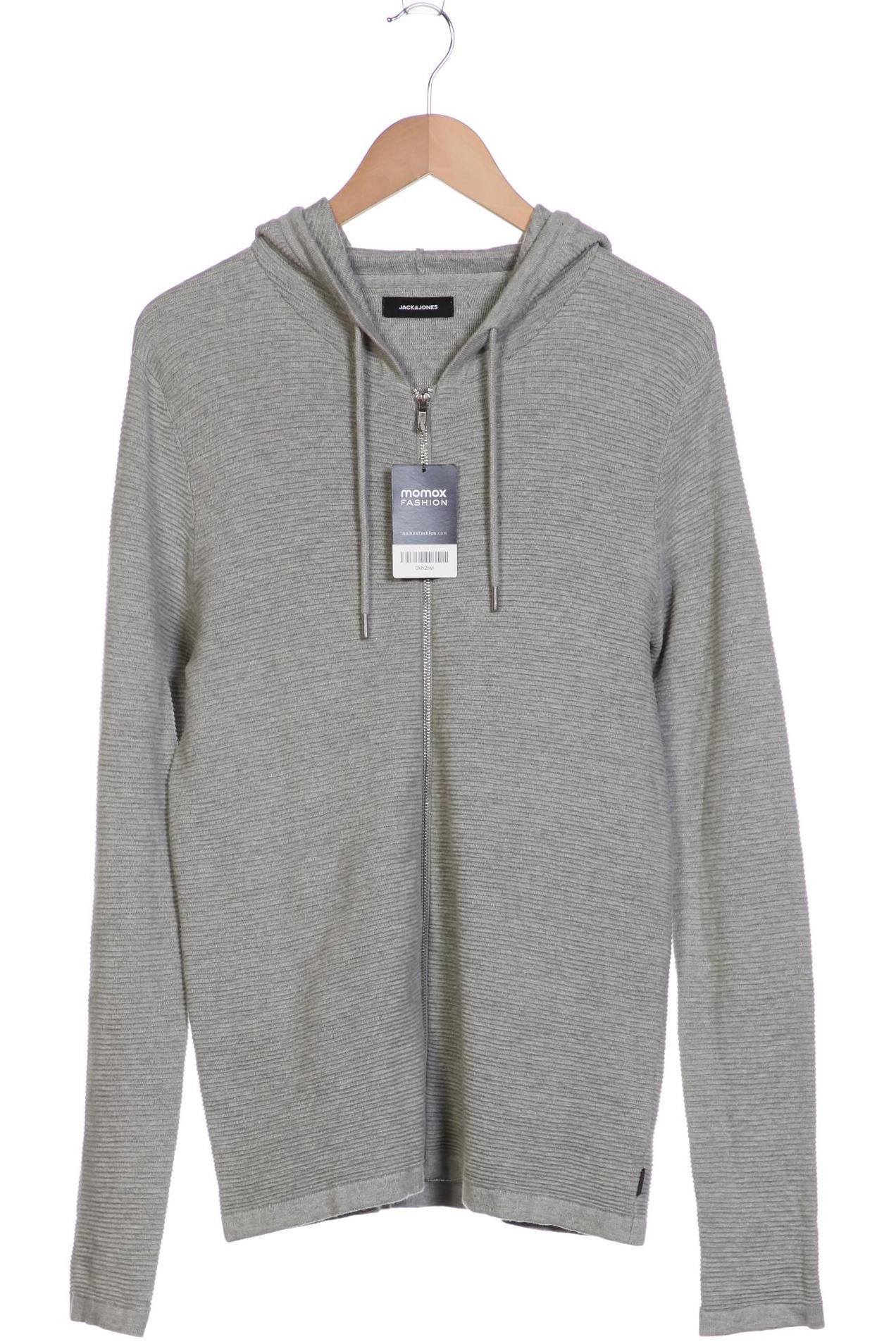 

JACK & JONES Herren Strickjacke, grau