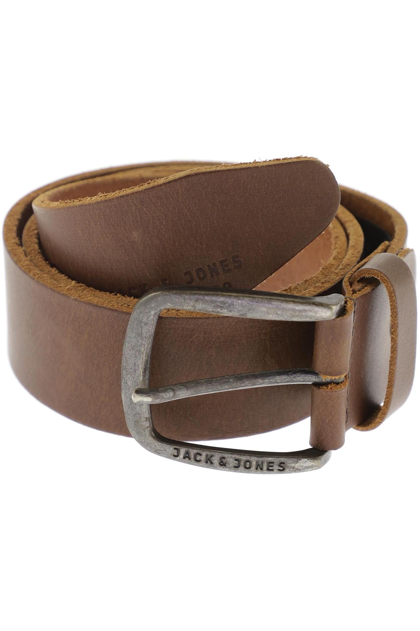 

Jack & Jones Herren Gürtel, braun, Gr. 80