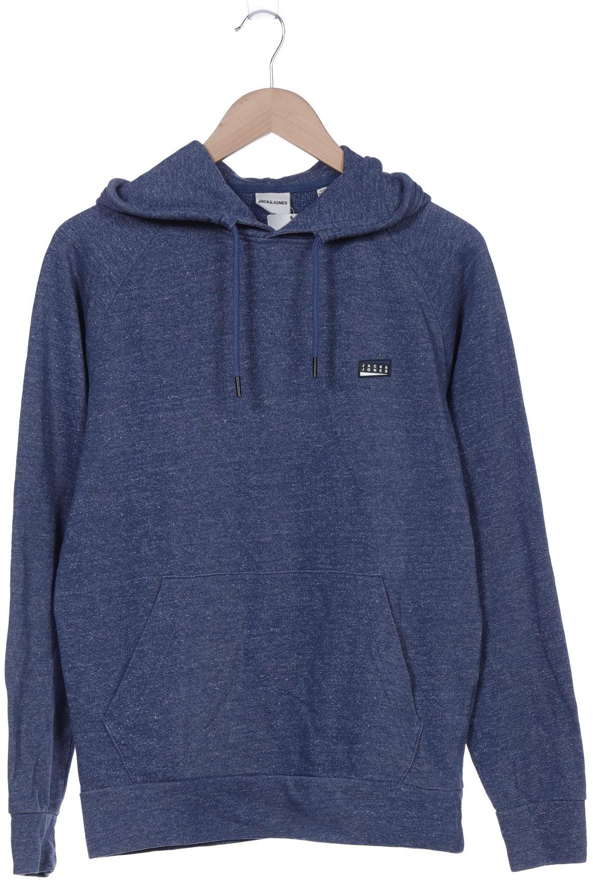 

Jack & Jones Herren Kapuzenpullover, blau, Gr. 46