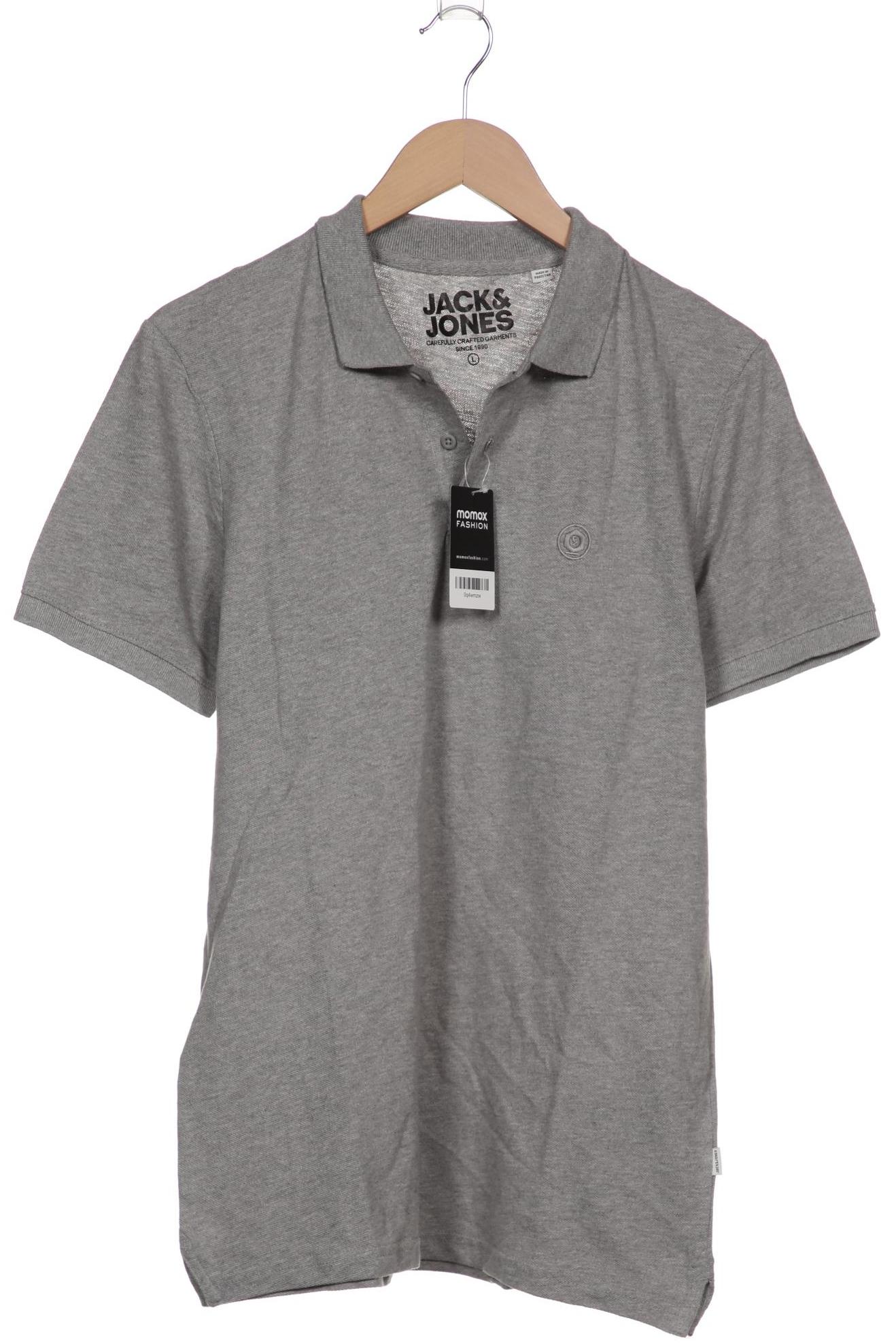 

Jack & Jones Herren Poloshirt, grau