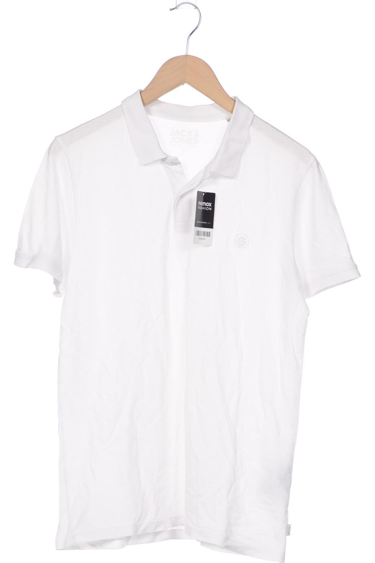 

Jack & Jones Herren Poloshirt, weiß, Gr. 52