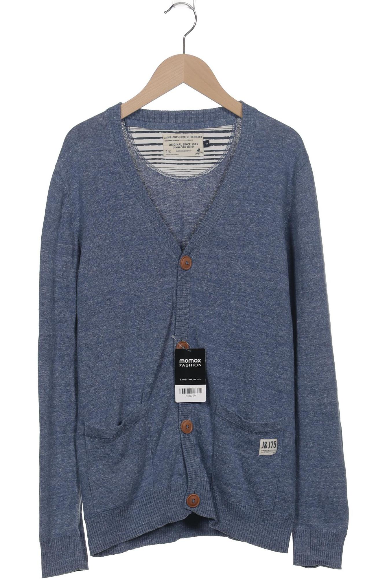 

Jack & Jones Herren Strickjacke, blau, Gr. 46