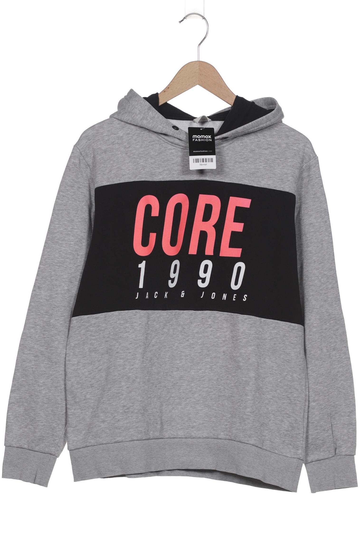 

Jack & Jones Herren Kapuzenpullover, grau, Gr. 52