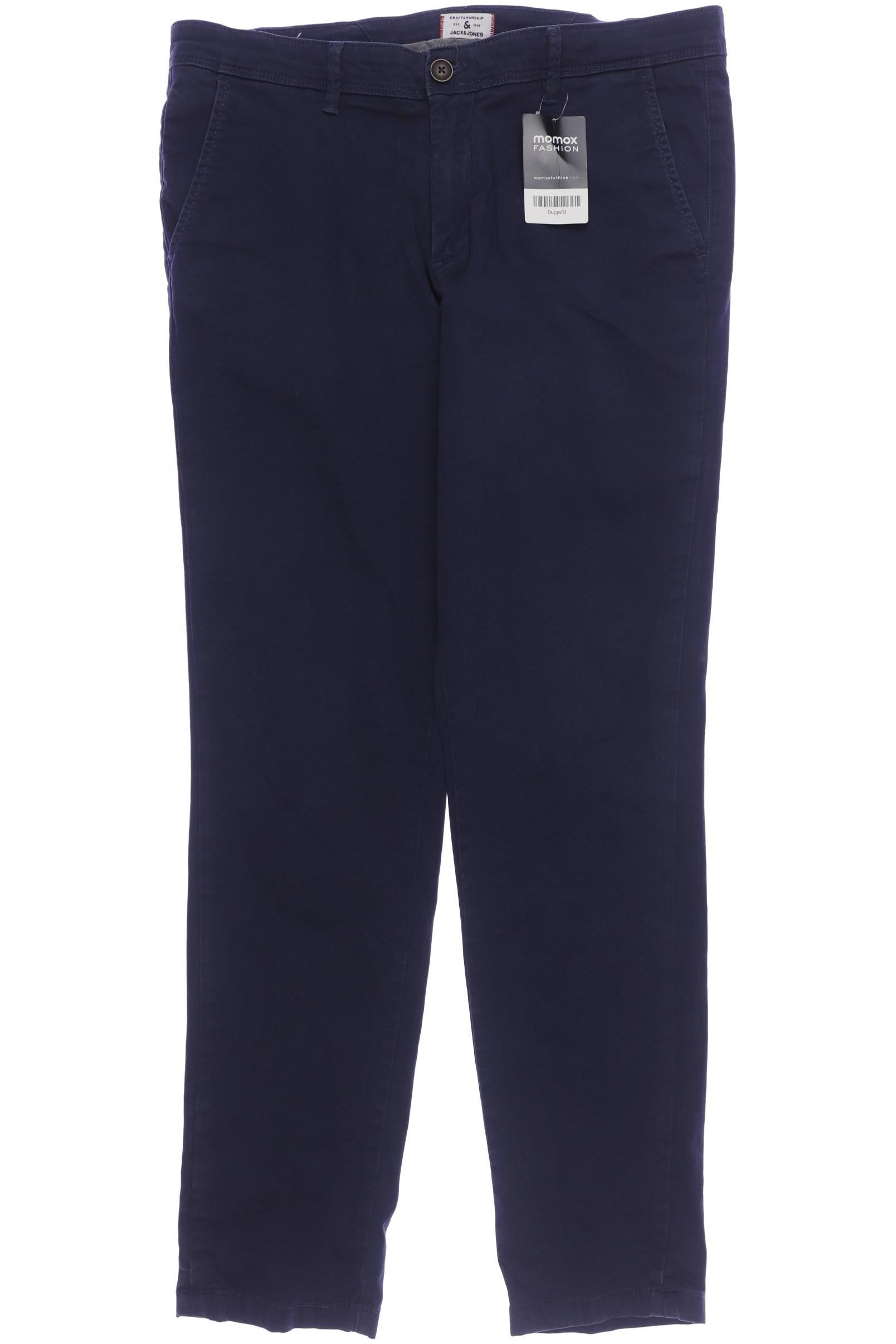 

Jack & Jones Herren Stoffhose, marineblau, Gr. 33