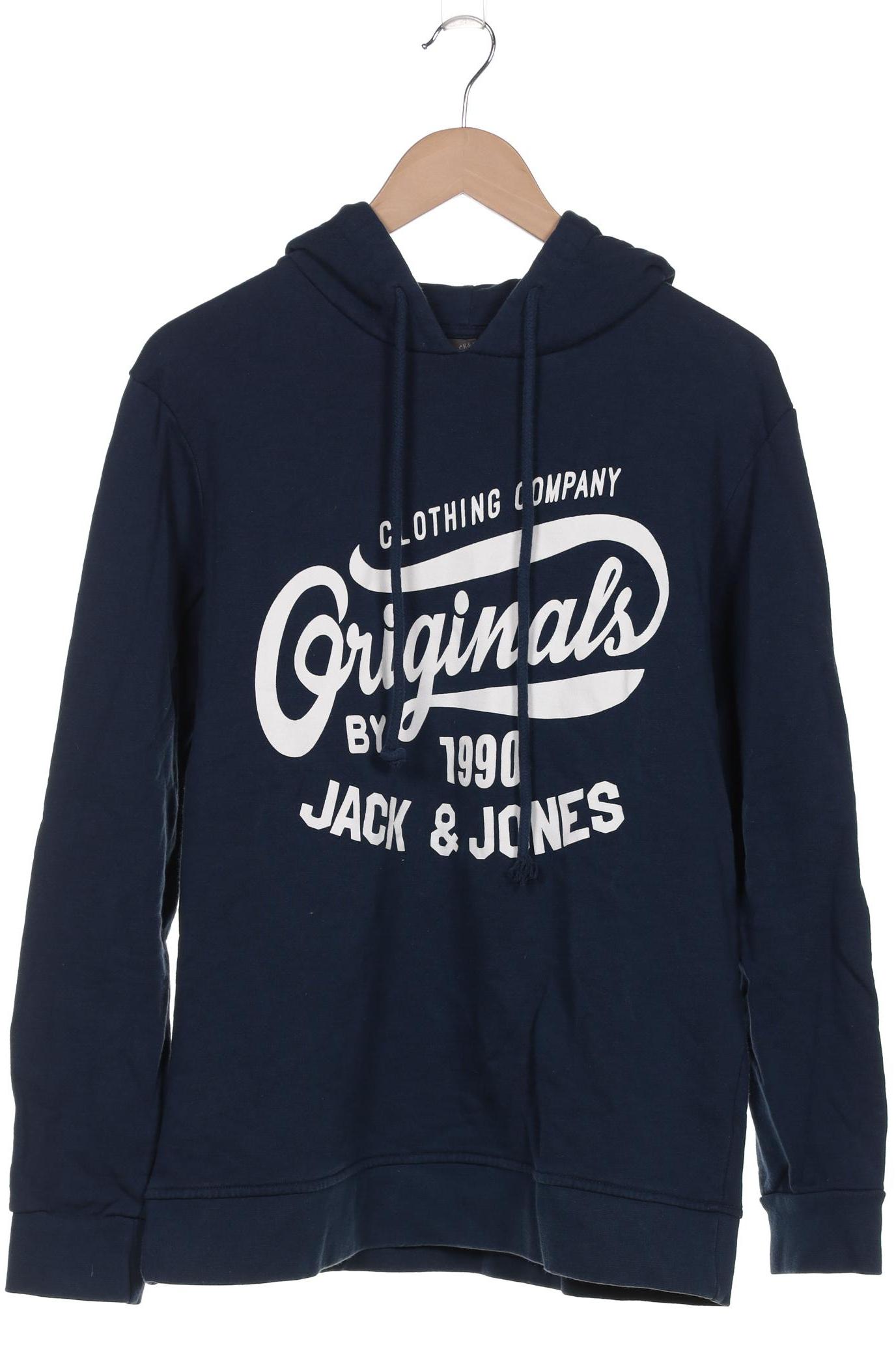 

Jack & Jones Herren Kapuzenpullover, marineblau, Gr. 52
