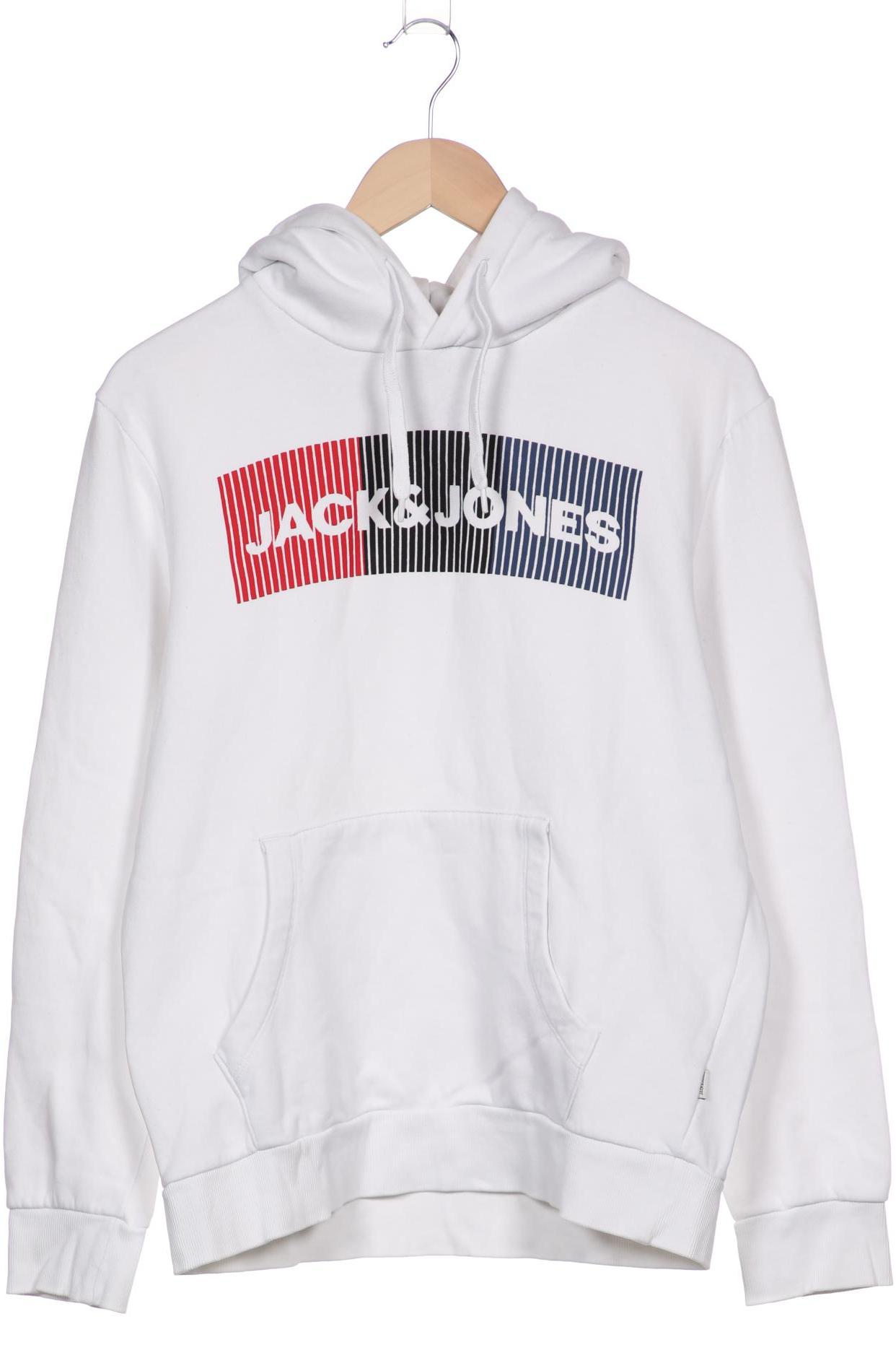 

JACK & JONES Herren Kapuzenpullover, weiß