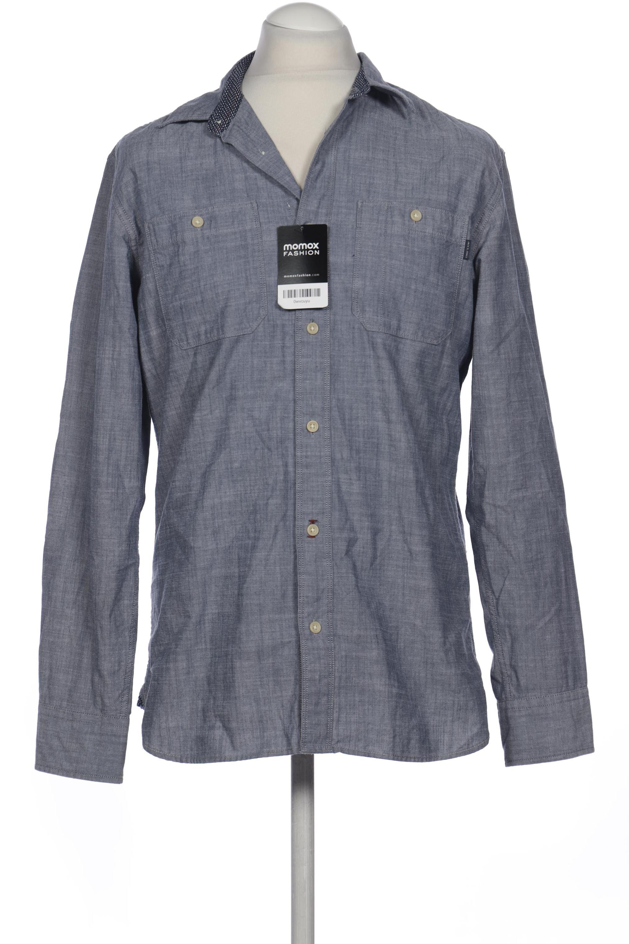 

JACK & JONES Herren Hemd, blau