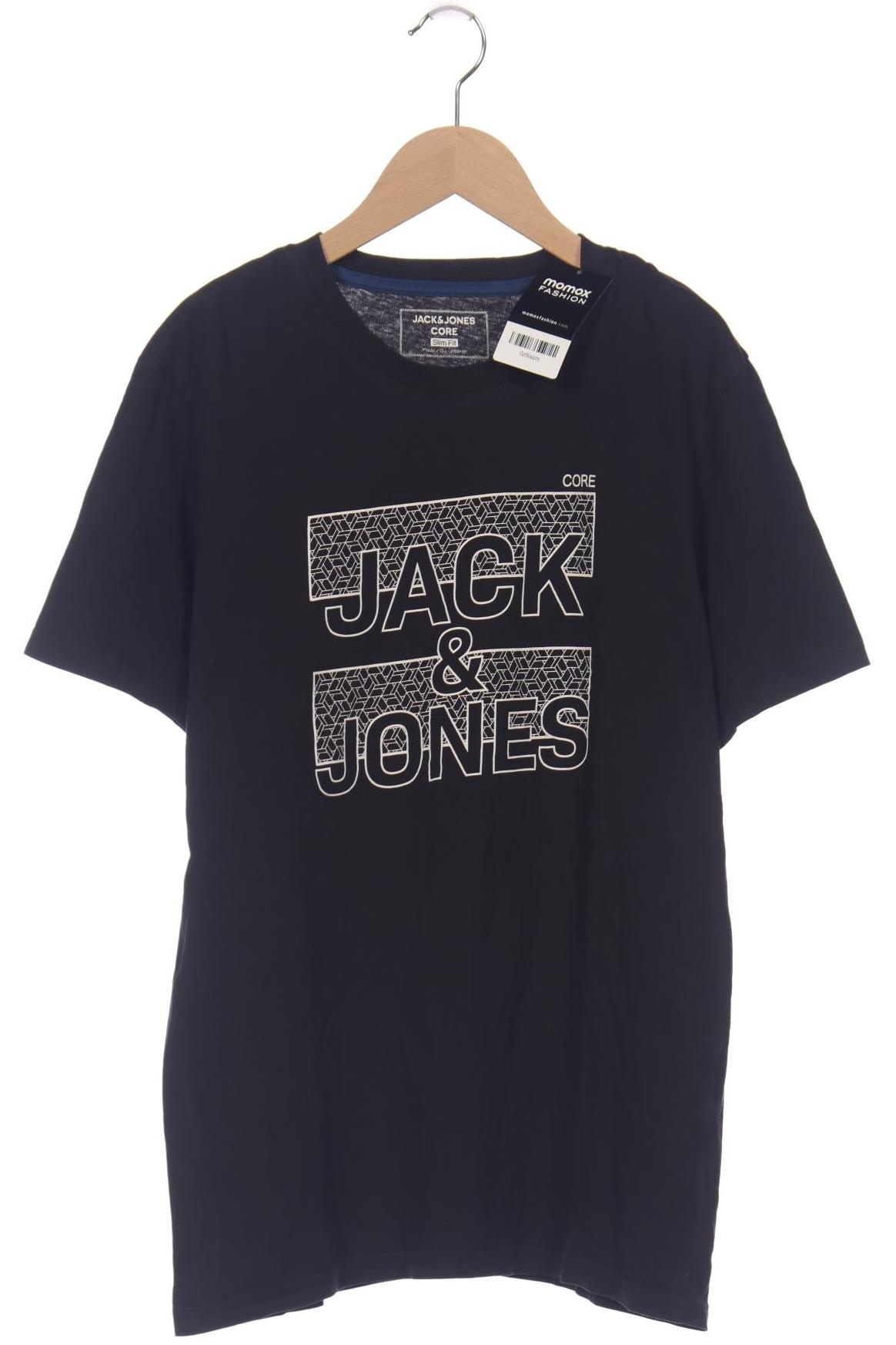 

Jack & Jones Herren T-Shirt, schwarz, Gr. 52