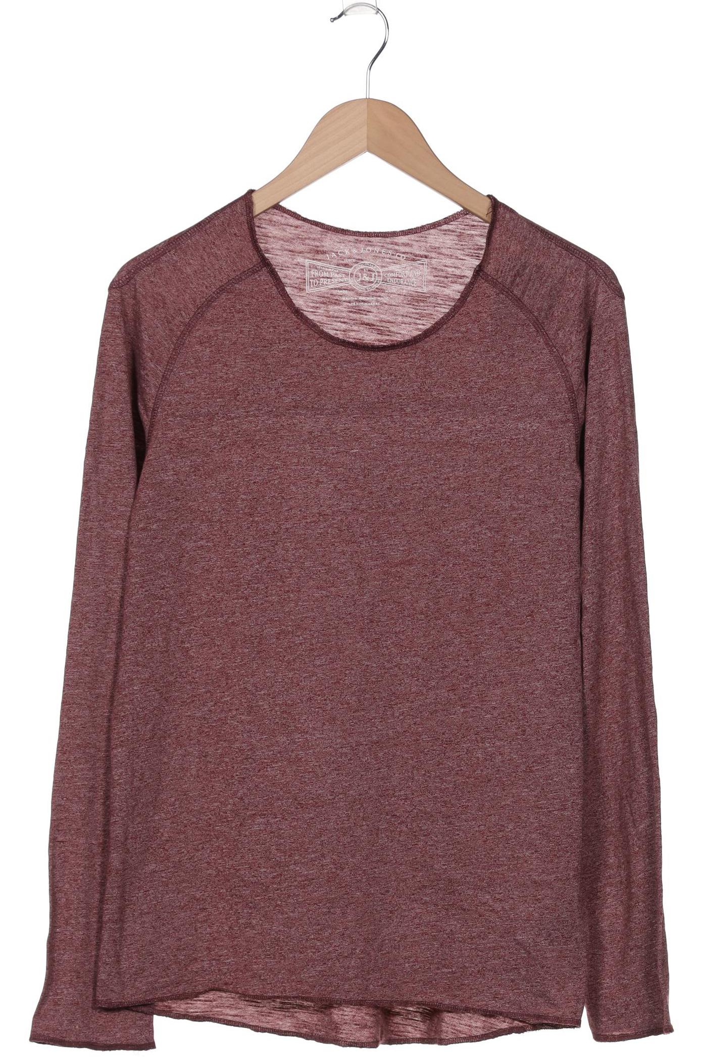 

Jack & Jones Herren Langarmshirt, rot, Gr. 48