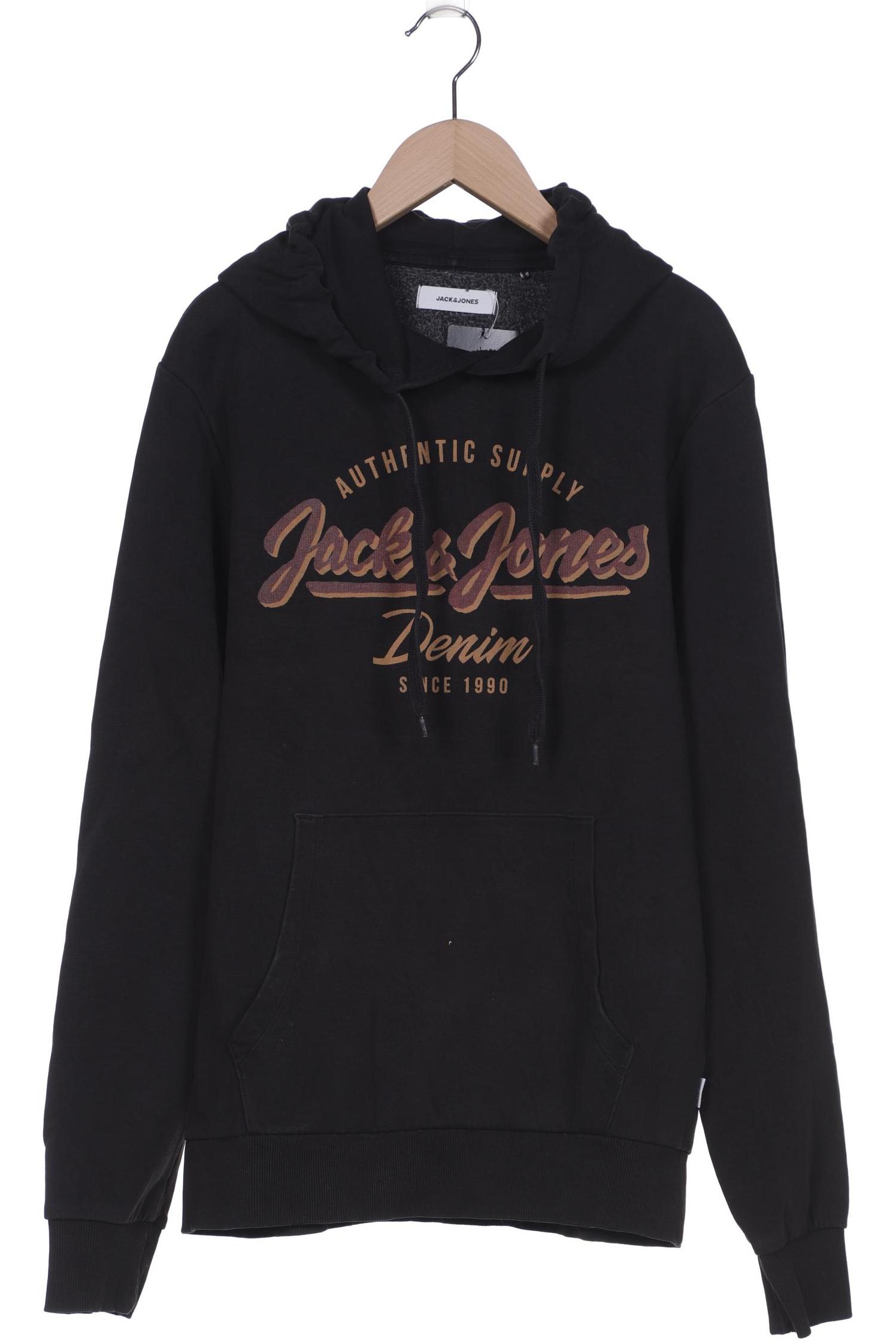 

JACK & JONES Herren Kapuzenpullover, schwarz