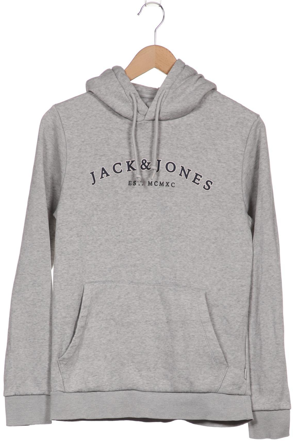 

JACK & JONES Herren Kapuzenpullover, grau