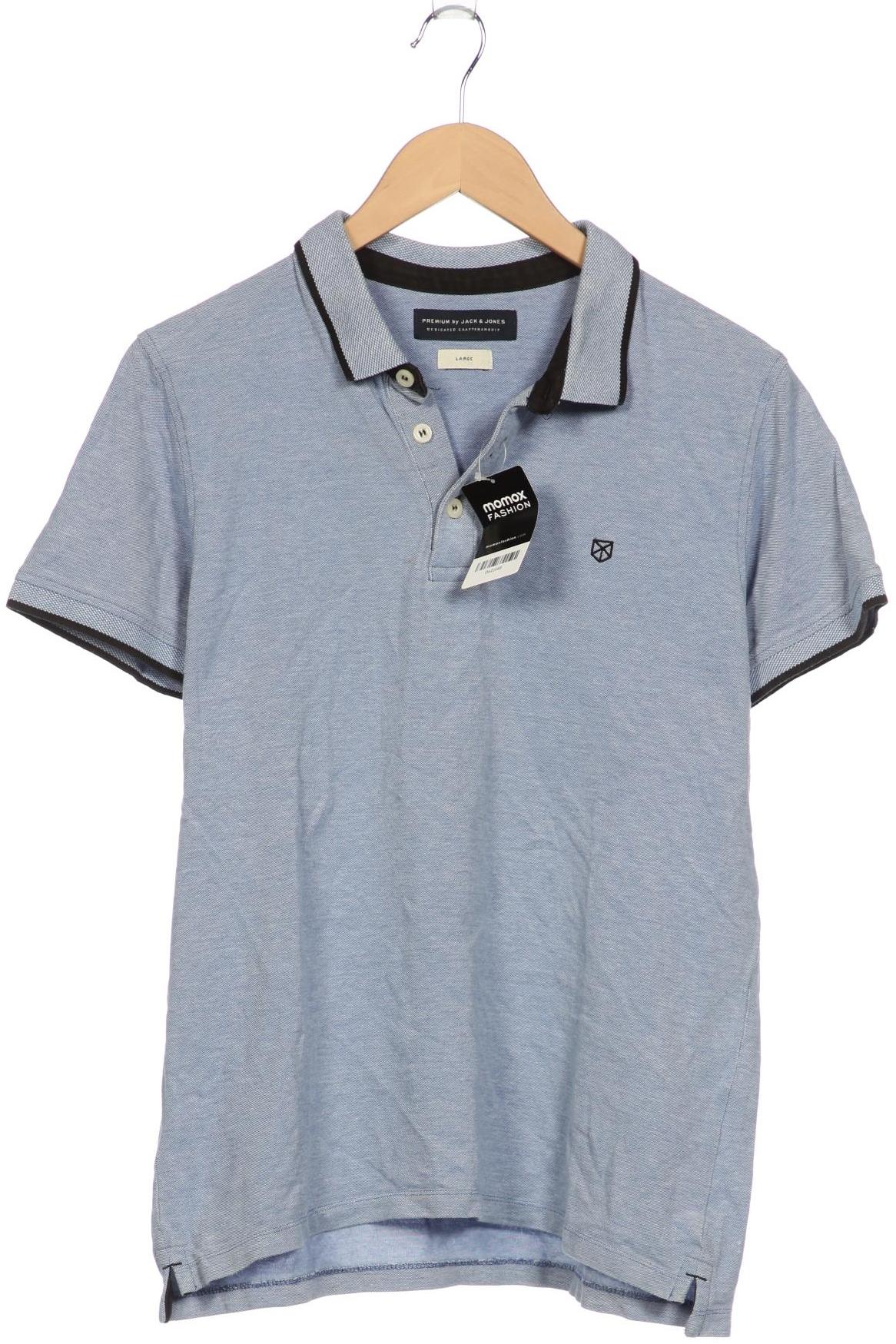

Jack & Jones Herren Poloshirt, hellblau, Gr. 52