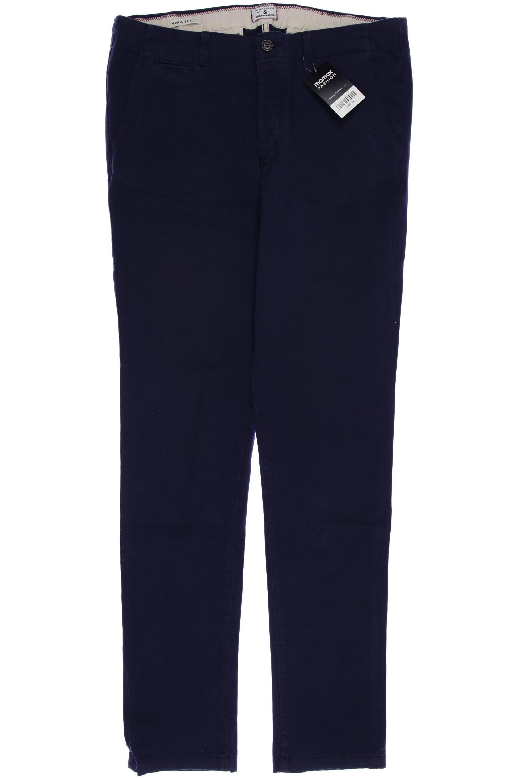 

Jack & Jones Herren Stoffhose, marineblau, Gr. 34