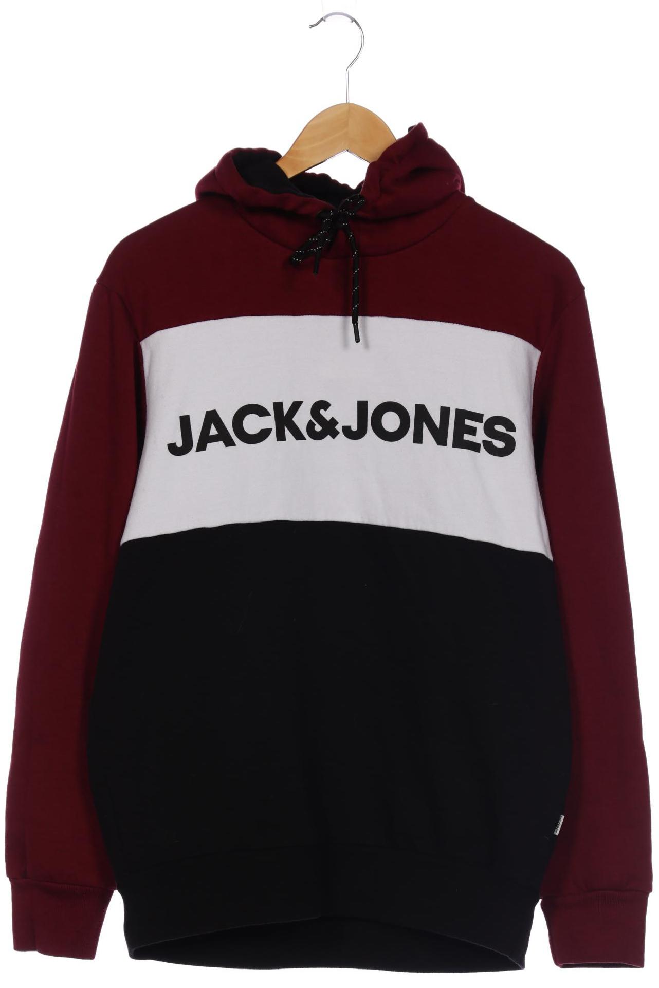 

Jack & Jones Herren Kapuzenpullover, schwarz, Gr. 52