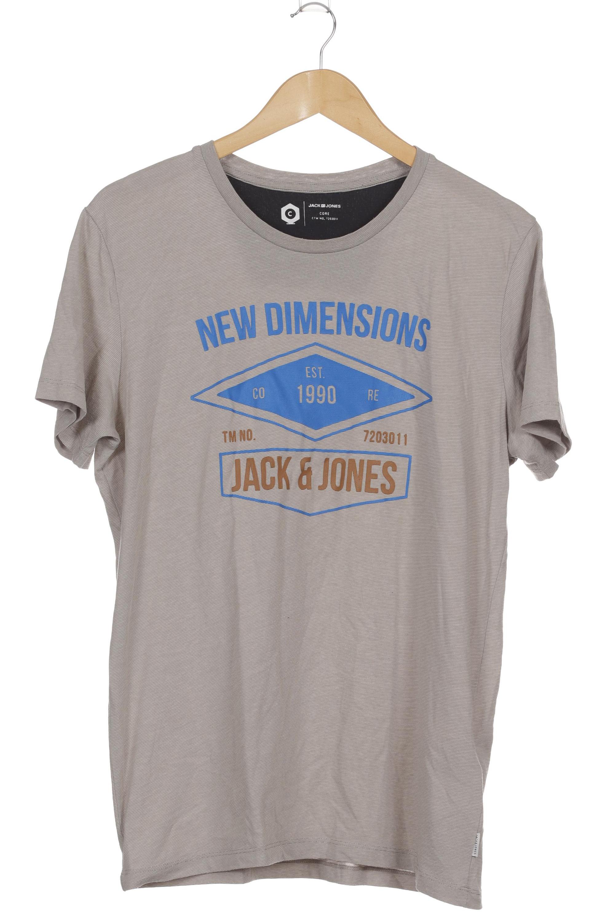 

Jack & Jones Herren T-Shirt, grau, Gr. 52