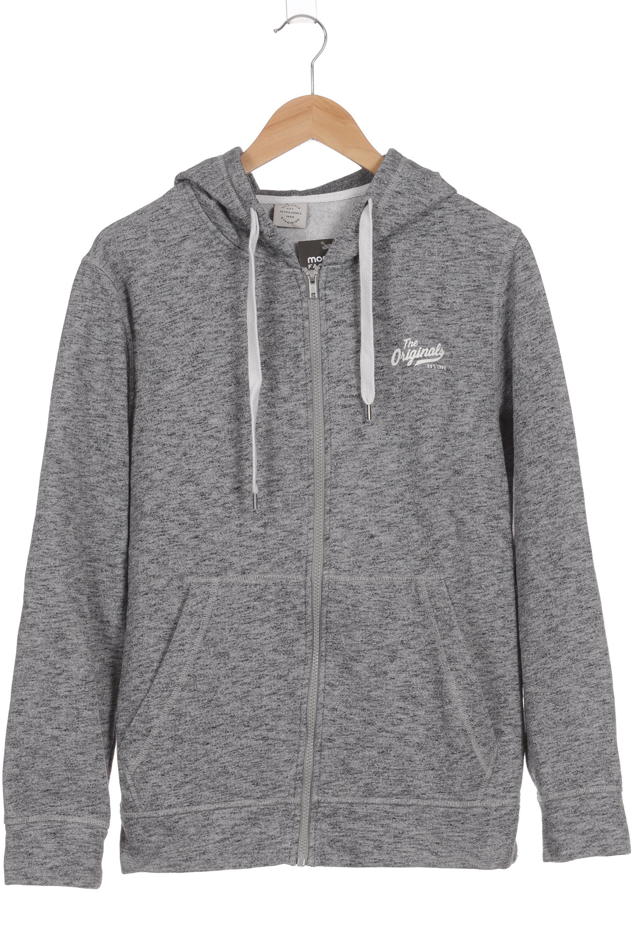 

Jack & Jones Herren Kapuzenpullover, grau, Gr. 48