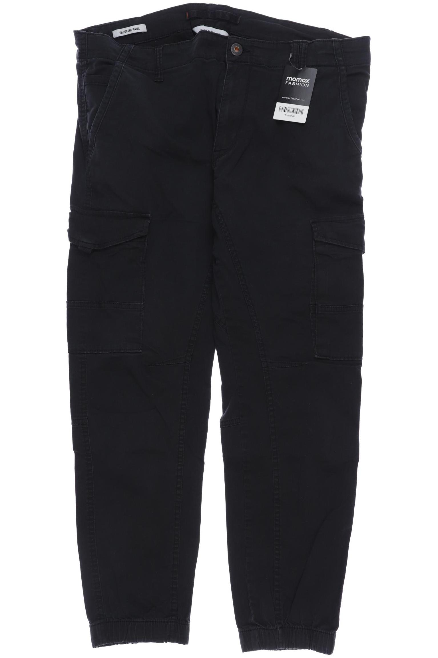 

Jack & Jones Herren Stoffhose, schwarz, Gr. 38