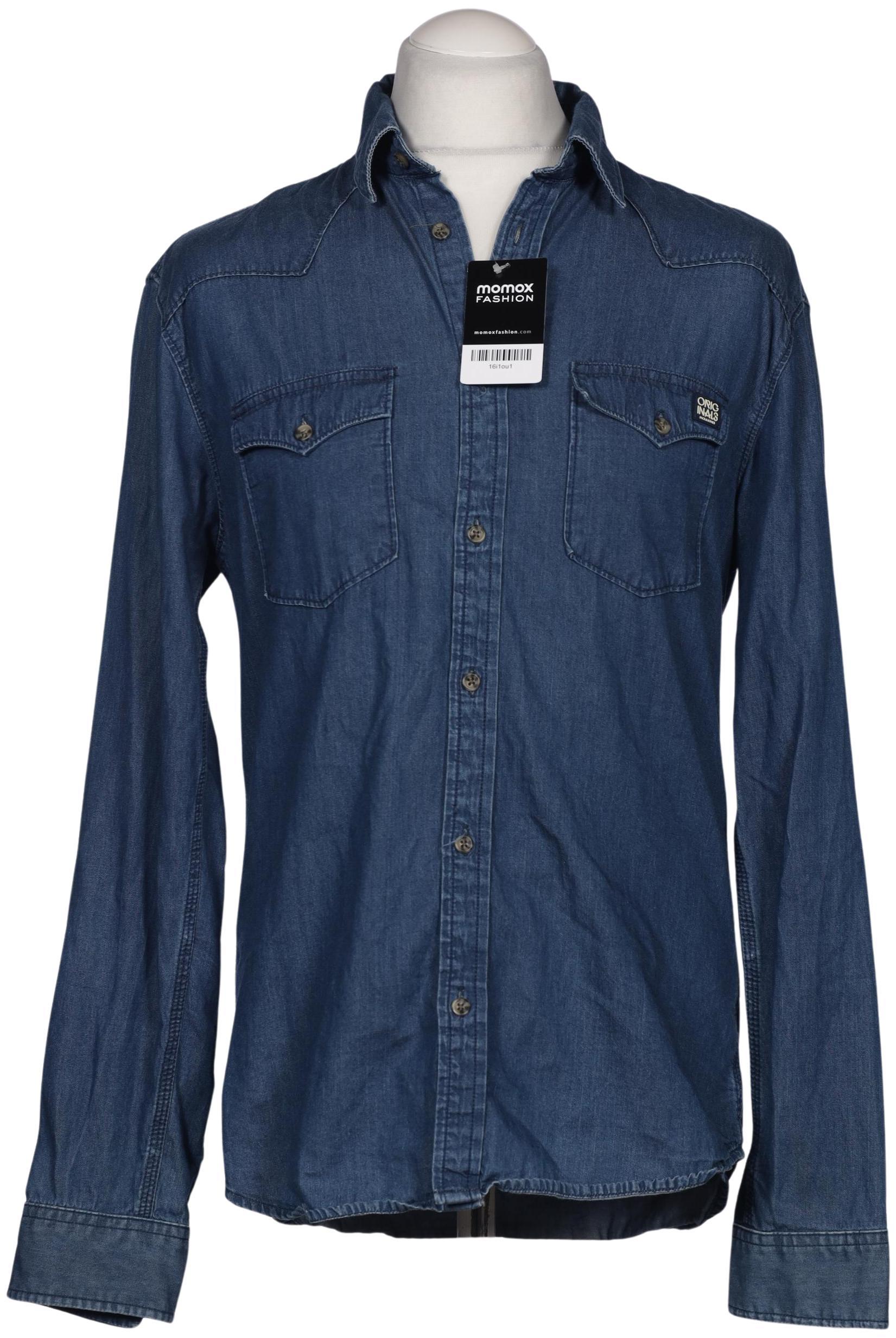 

Jack & Jones Herren Hemd, marineblau, Gr. 52