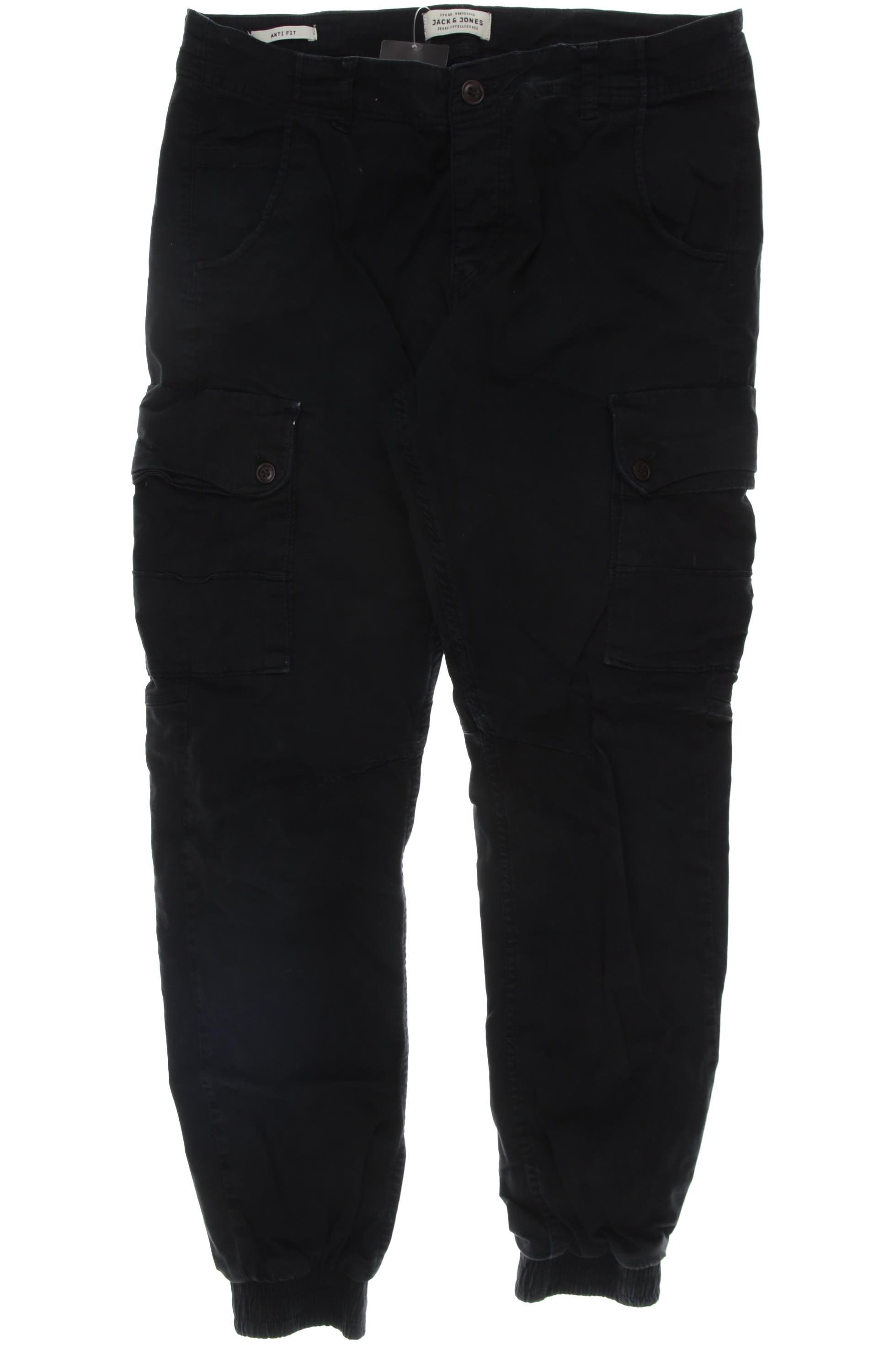 

Jack & Jones Herren Stoffhose, schwarz, Gr. 33