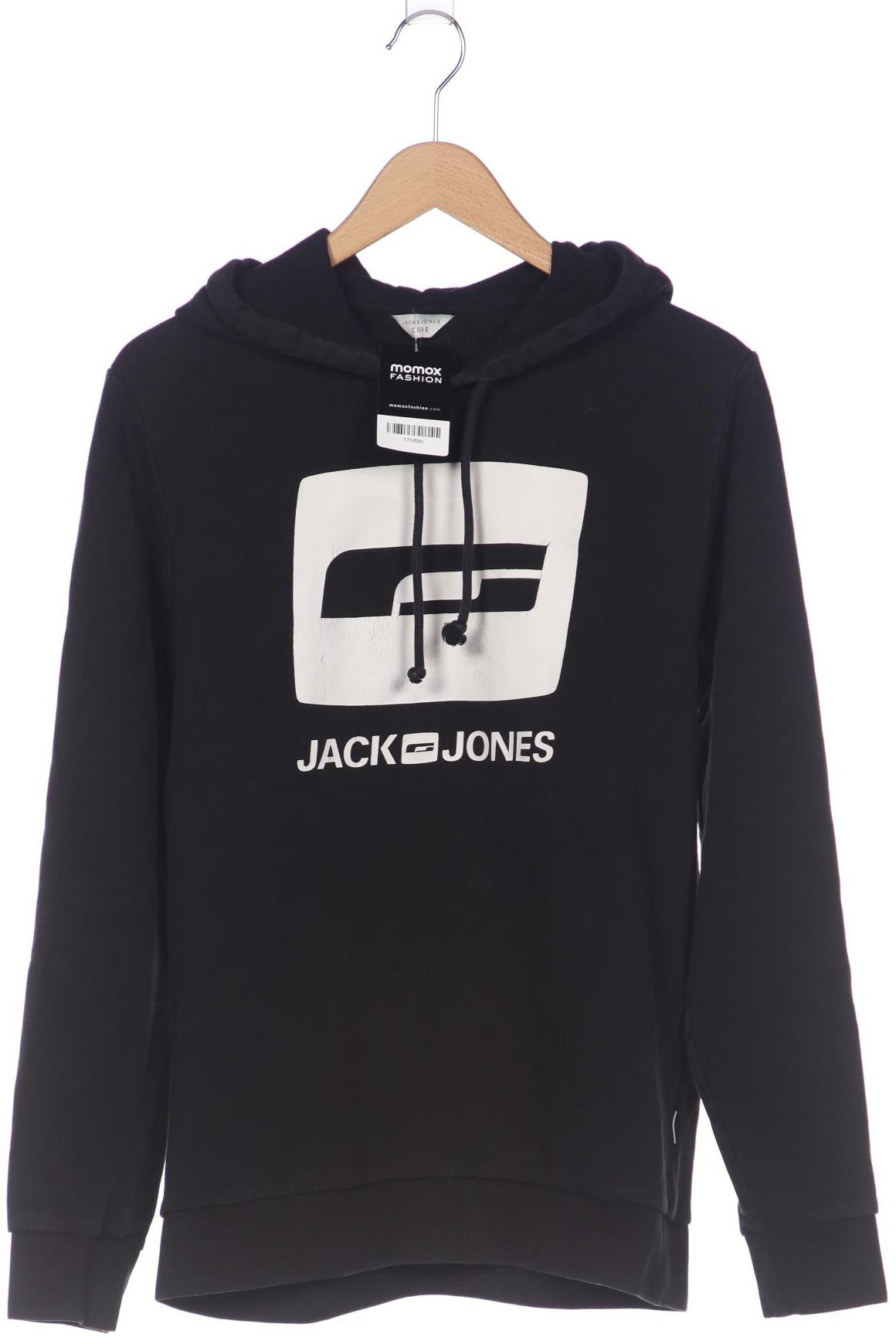 

Jack & Jones Herren Kapuzenpullover, schwarz, Gr. 52