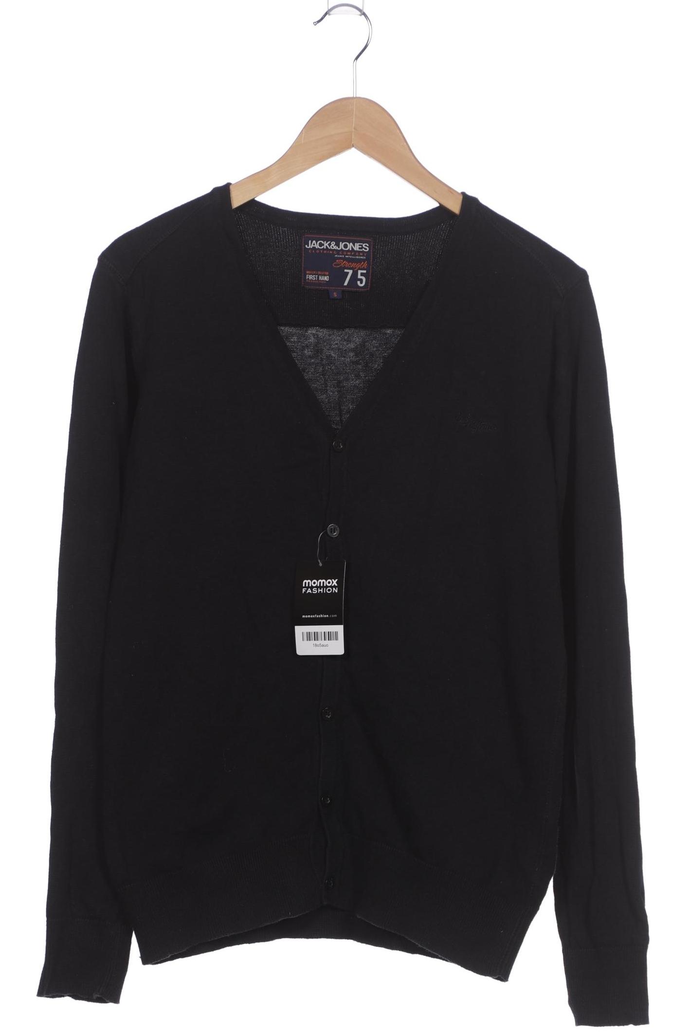 

Jack & Jones Herren Strickjacke, schwarz, Gr. 46