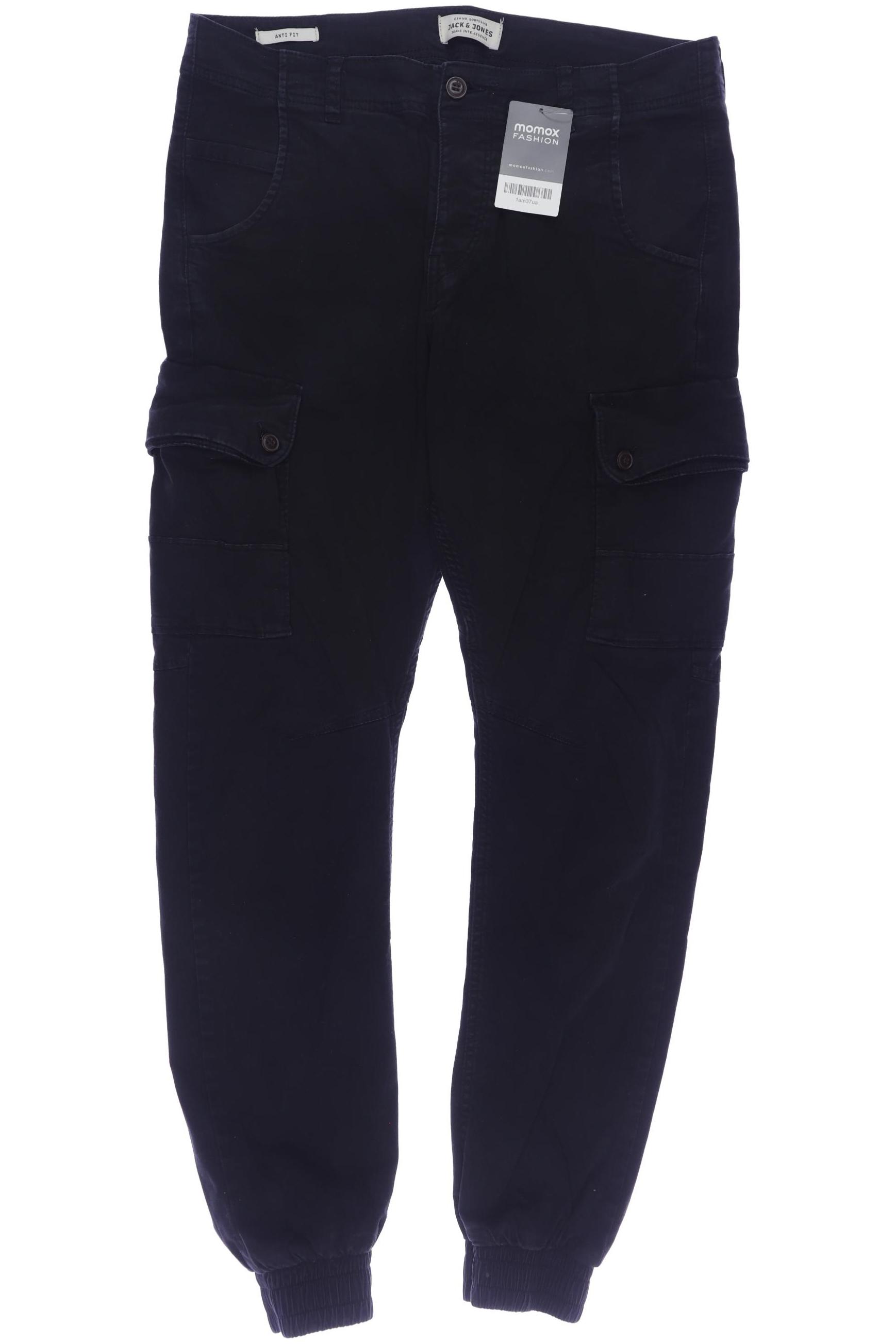 

Jack & Jones Herren Stoffhose, schwarz, Gr. 32