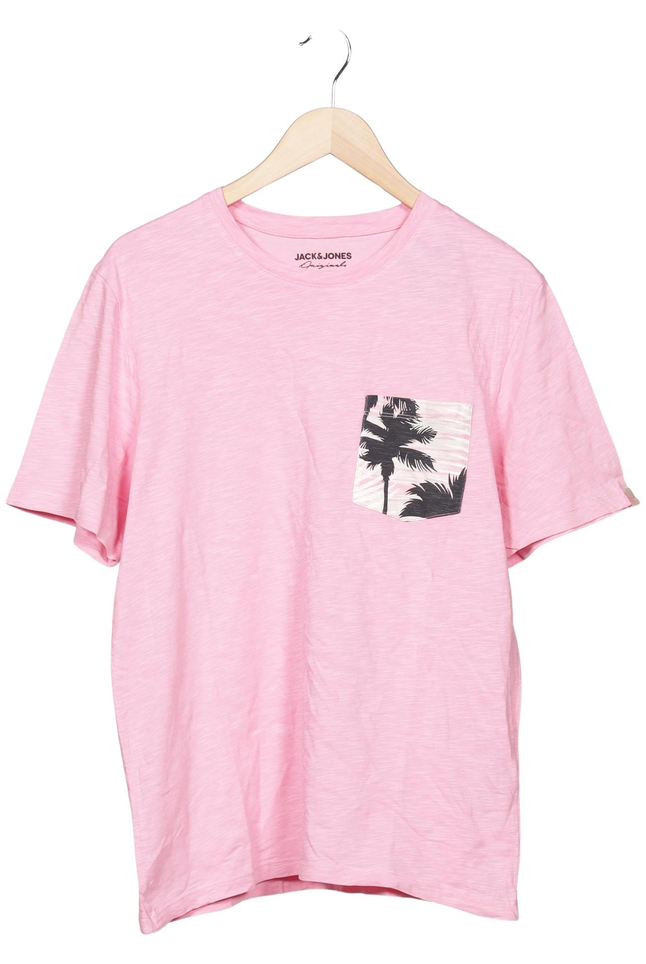

Jack & Jones Herren T-Shirt, pink, Gr. 52