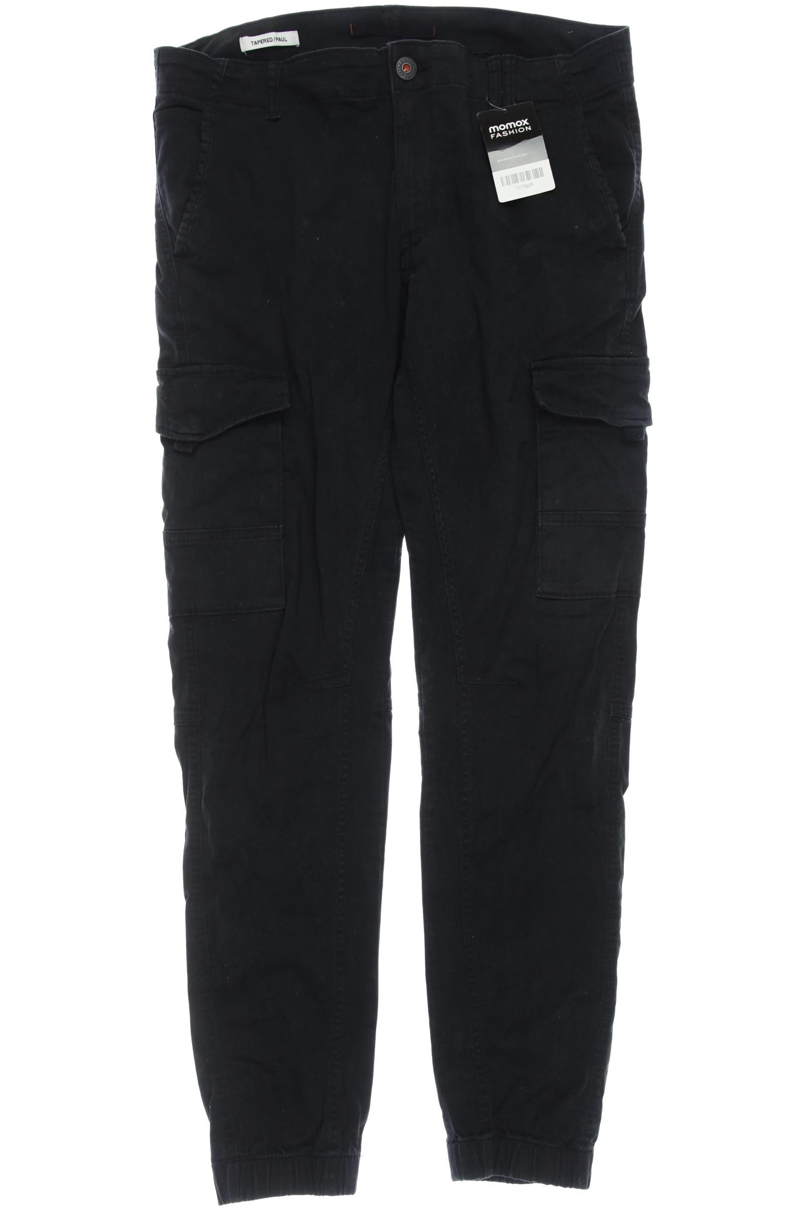 

Jack & Jones Herren Stoffhose, schwarz, Gr. 34
