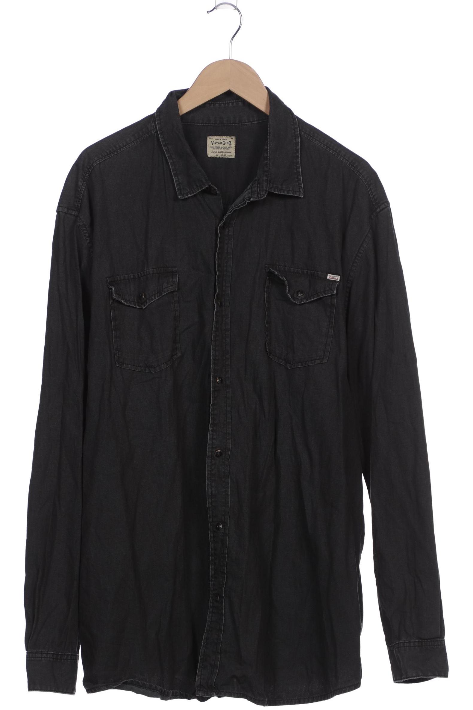 

Jack & Jones Herren Hemd, grau, Gr. 60