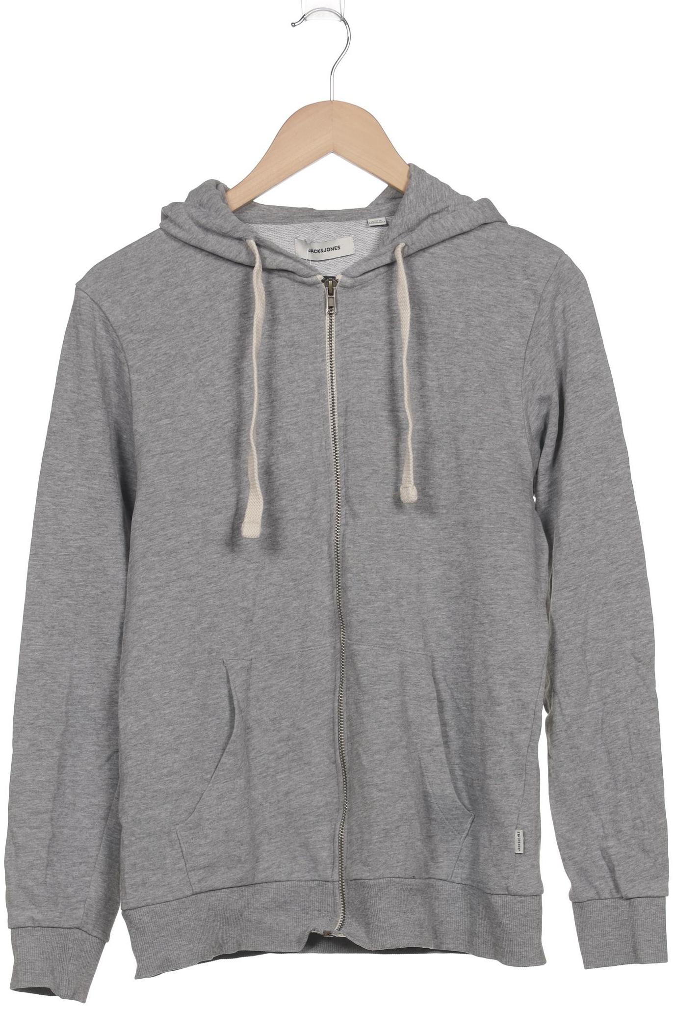

Jack & Jones Herren Kapuzenpullover, grau, Gr. 46