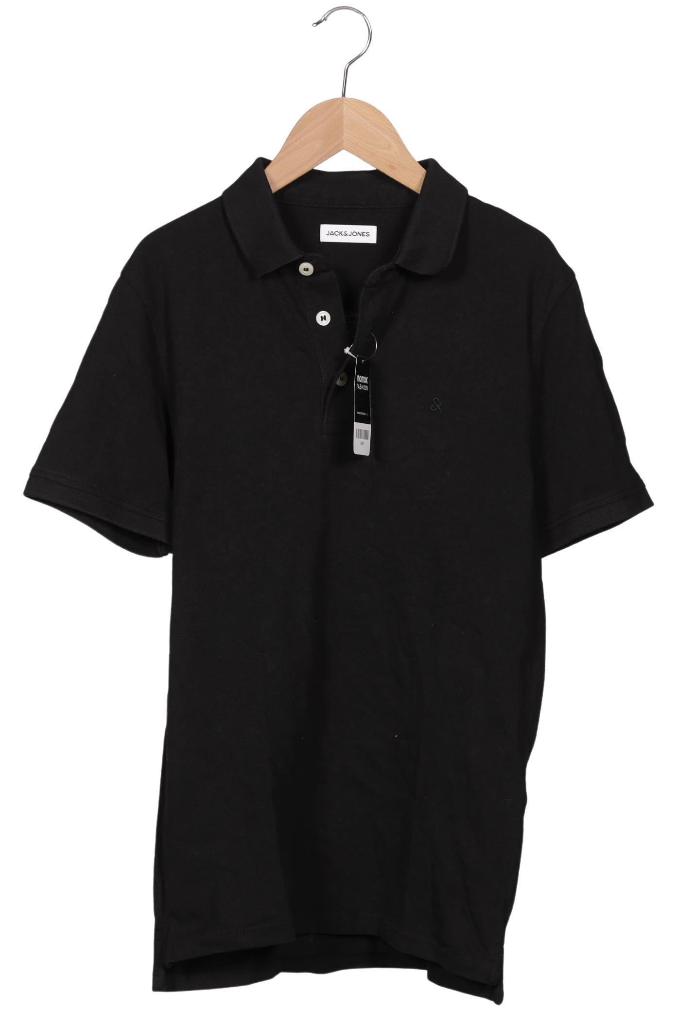 

Jack & Jones Herren Poloshirt, schwarz, Gr. 48