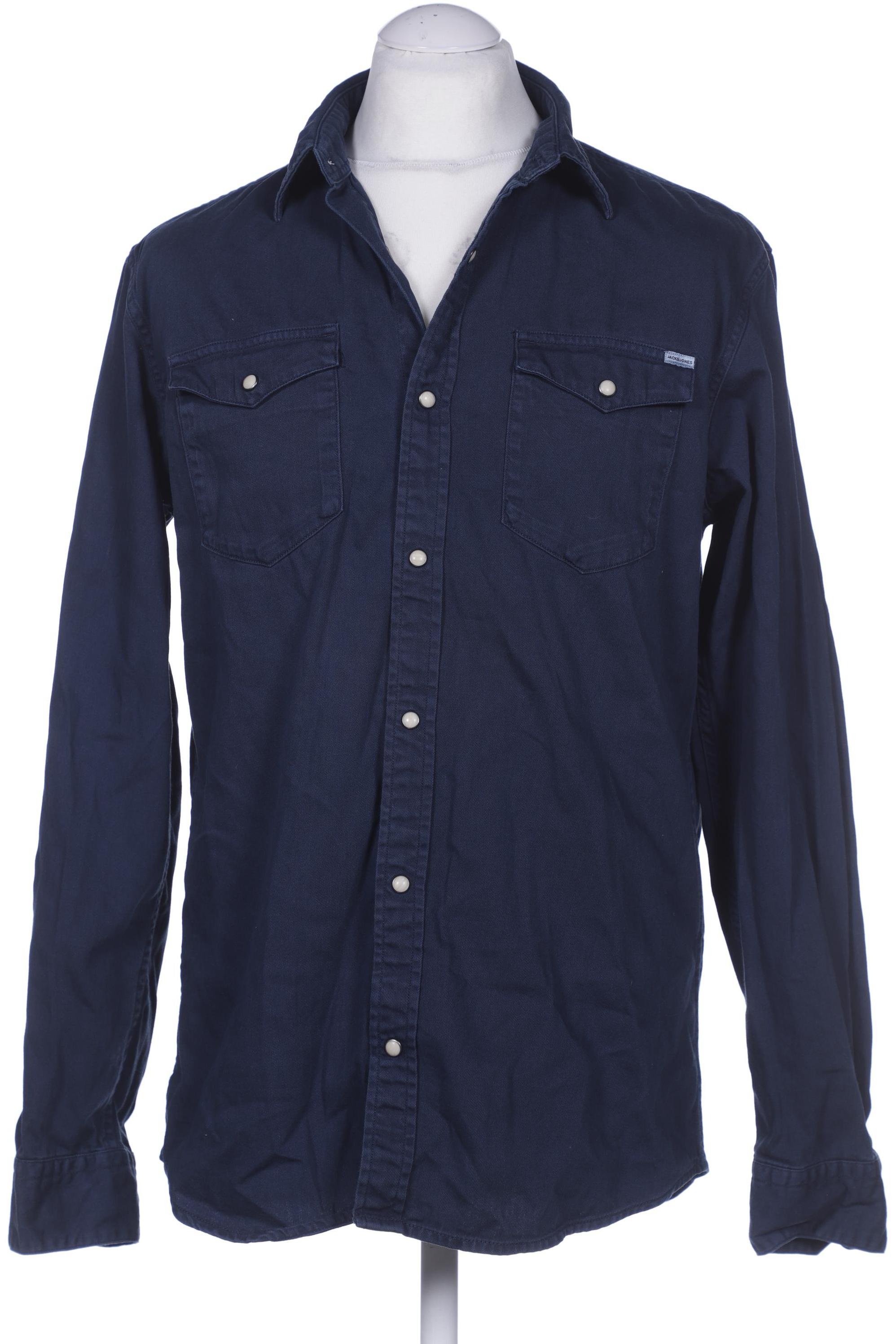 

Jack & Jones Herren Hemd, marineblau, Gr. 52